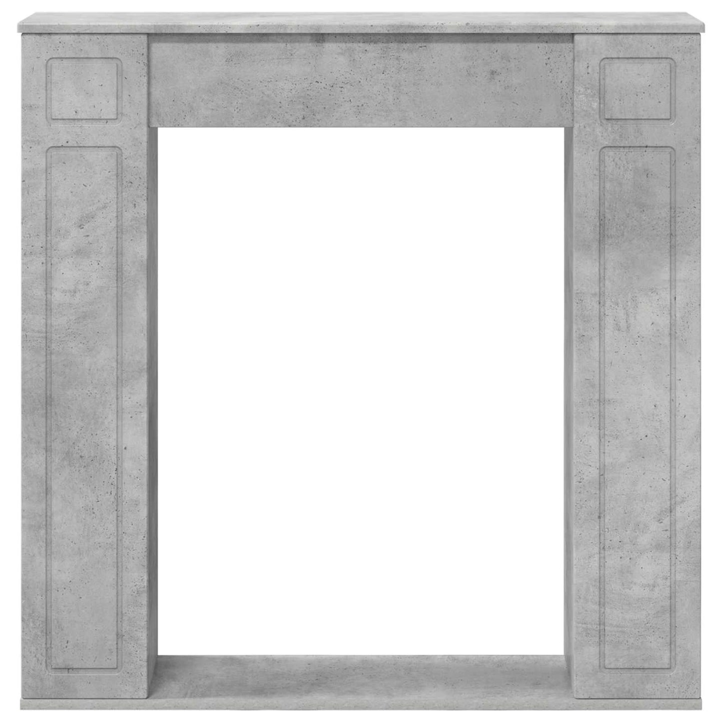 Haardomlijsting Betongrijs 100 x 20 x 100 cm Bewerkt hout is nu te koop bij PeponiXL, paradijselijk wonen!