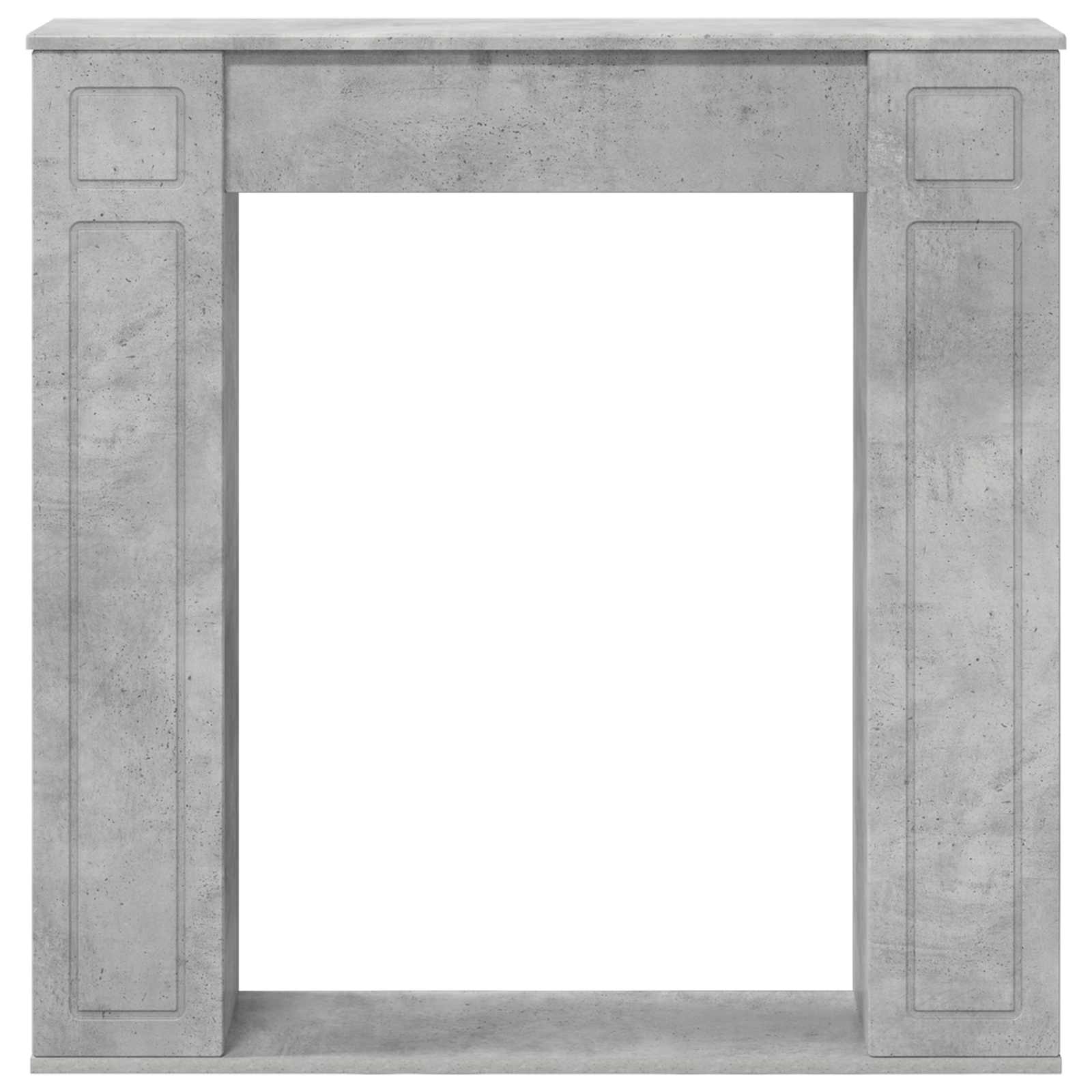 Haardomlijsting Betongrijs 100 x 20 x 100 cm Bewerkt hout is nu te koop bij PeponiXL, paradijselijk wonen!