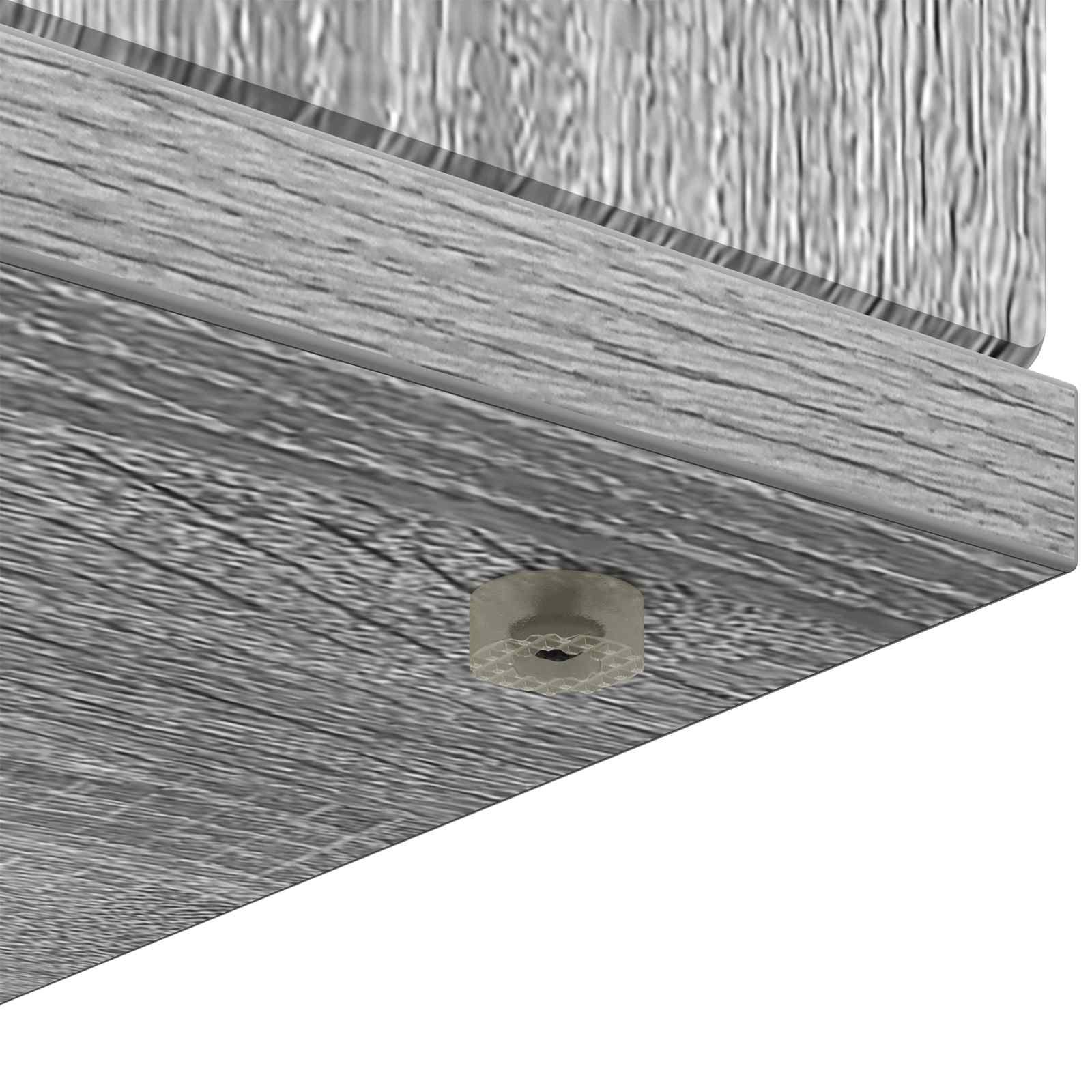 Haardomlijsting Grijs Sonoma 100 x 20 x 100 cm Bewerkt hout is nu te koop bij PeponiXL, paradijselijk wonen!