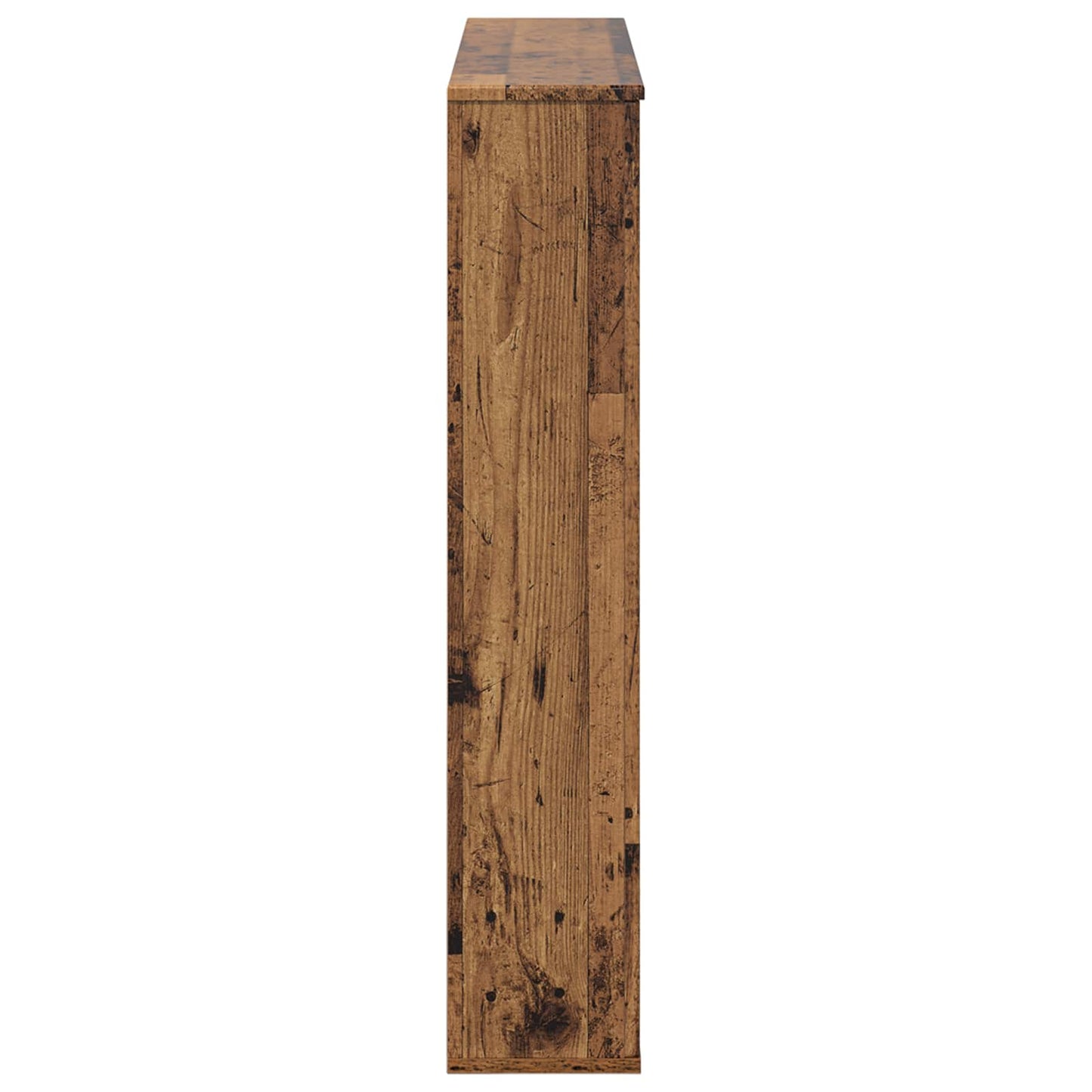 Haardomlijsting Oud hout 100 x 20 x 100 cm Bewerkt hout is nu te koop bij PeponiXL, paradijselijk wonen!