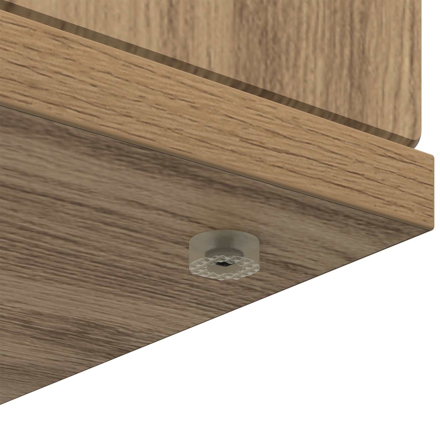 Haardomlijsting Artisanaal eiken 100 x 20 x 100 cm Bewerkt hout is nu te koop bij PeponiXL, paradijselijk wonen!