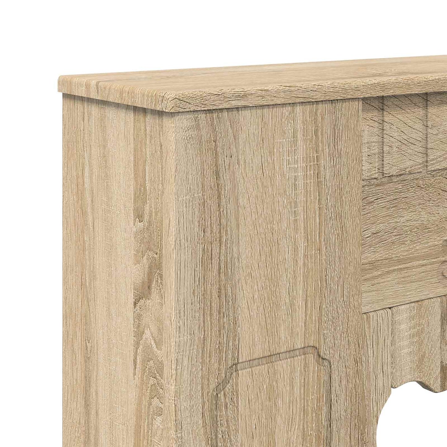 Haardomlijsting Sonoma Eiken 93 x 20 x 89 cm Bewerkt hout is nu te koop bij PeponiXL, paradijselijk wonen!