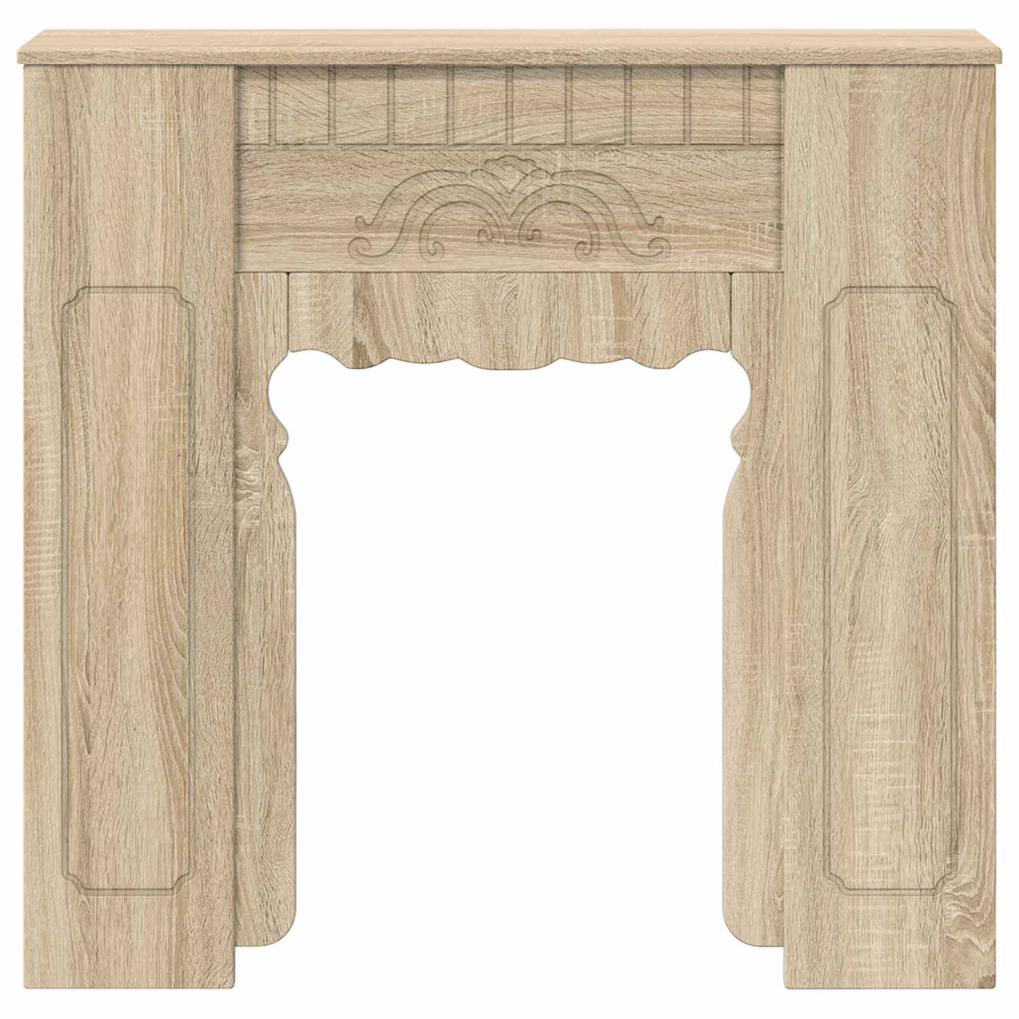 Haardomlijsting Sonoma Eiken 93 x 20 x 89 cm Bewerkt hout is nu te koop bij PeponiXL, paradijselijk wonen!