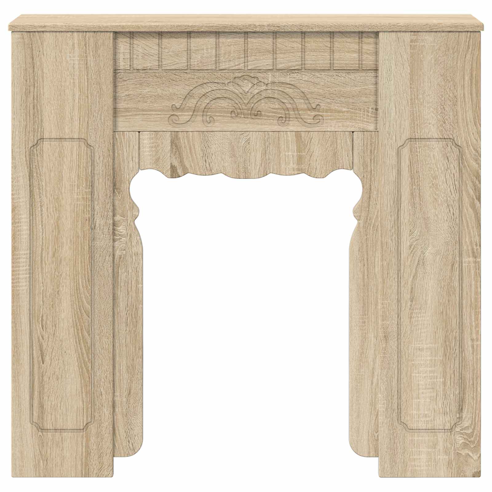 Haardomlijsting Sonoma Eiken 93 x 20 x 89 cm Bewerkt hout is nu te koop bij PeponiXL, paradijselijk wonen!