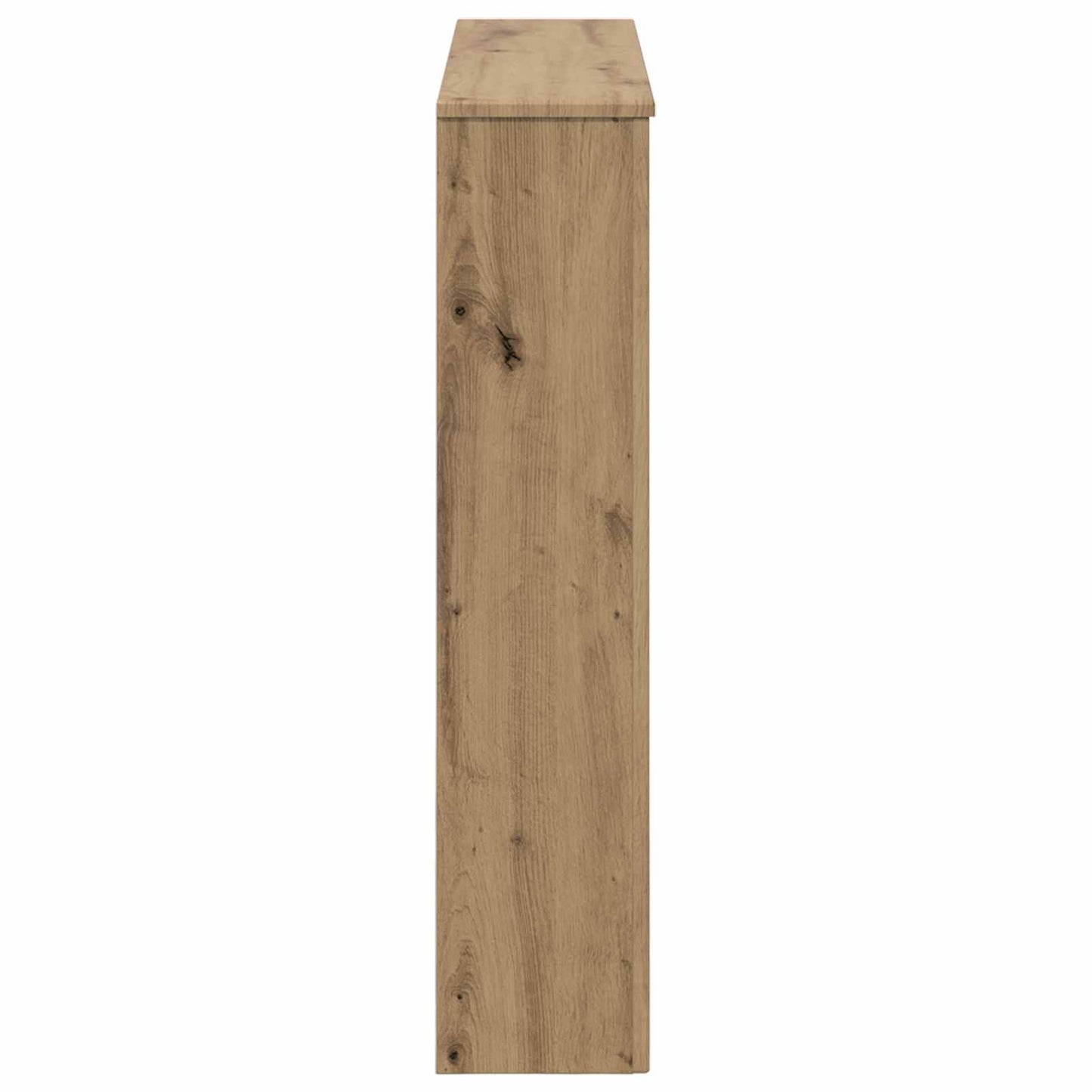 Haardomlijsting Artisanaal eiken 93 x 20 x 89 cm Bewerkt hout is nu te koop bij PeponiXL, paradijselijk wonen!