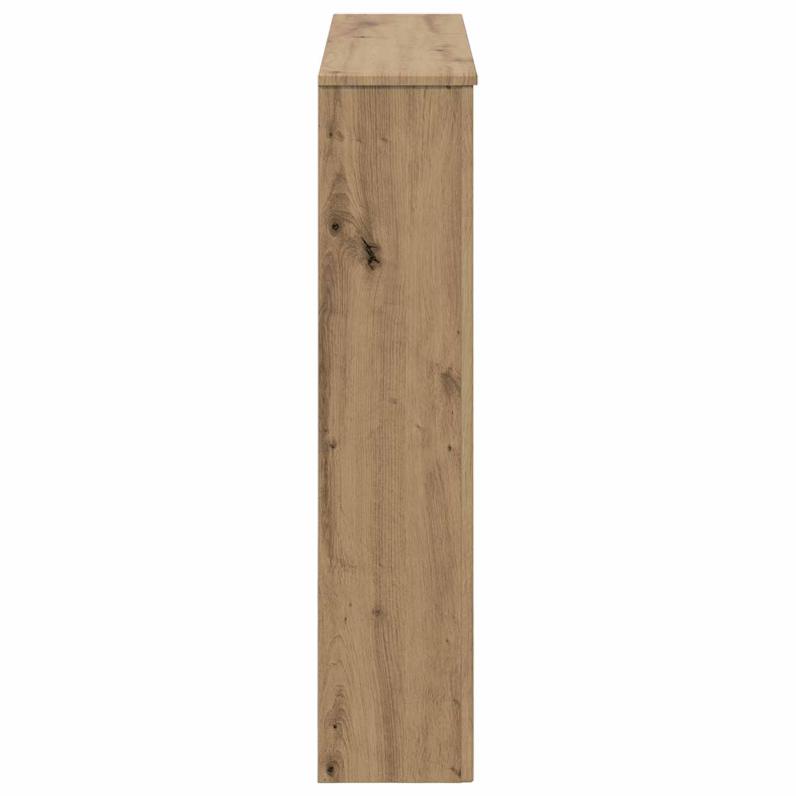 Haardomlijsting Artisanaal eiken 93 x 20 x 89 cm Bewerkt hout is nu te koop bij PeponiXL, paradijselijk wonen!