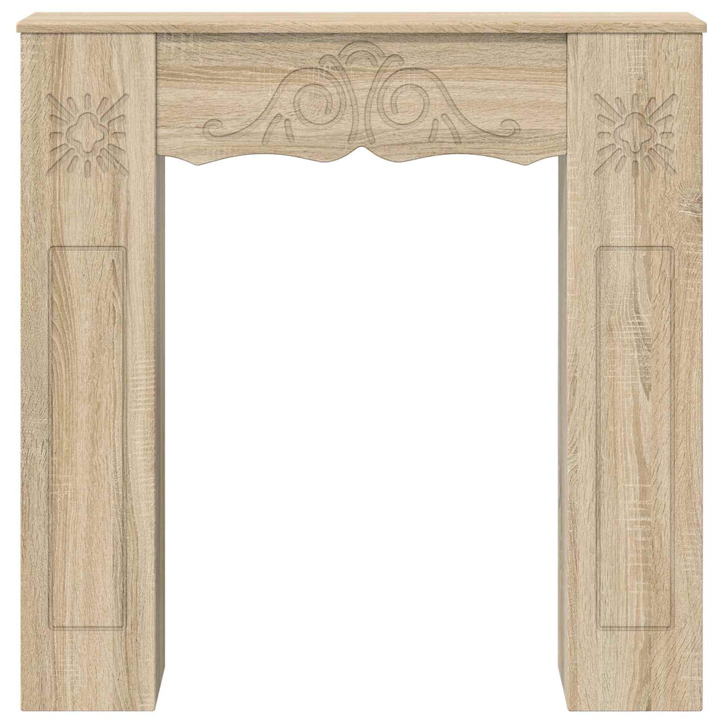 Haardomlijsting Sonoma 102 x 20 x 102 cm Bewerkt hout is nu te koop bij PeponiXL, paradijselijk wonen!