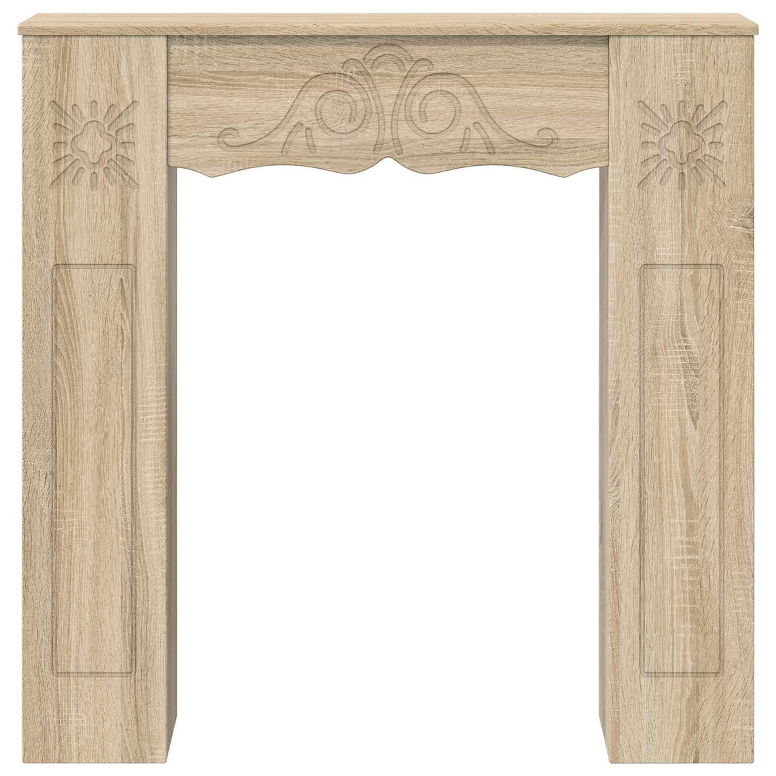 Haardomlijsting Sonoma 102 x 20 x 102 cm Bewerkt hout is nu te koop bij PeponiXL, paradijselijk wonen!