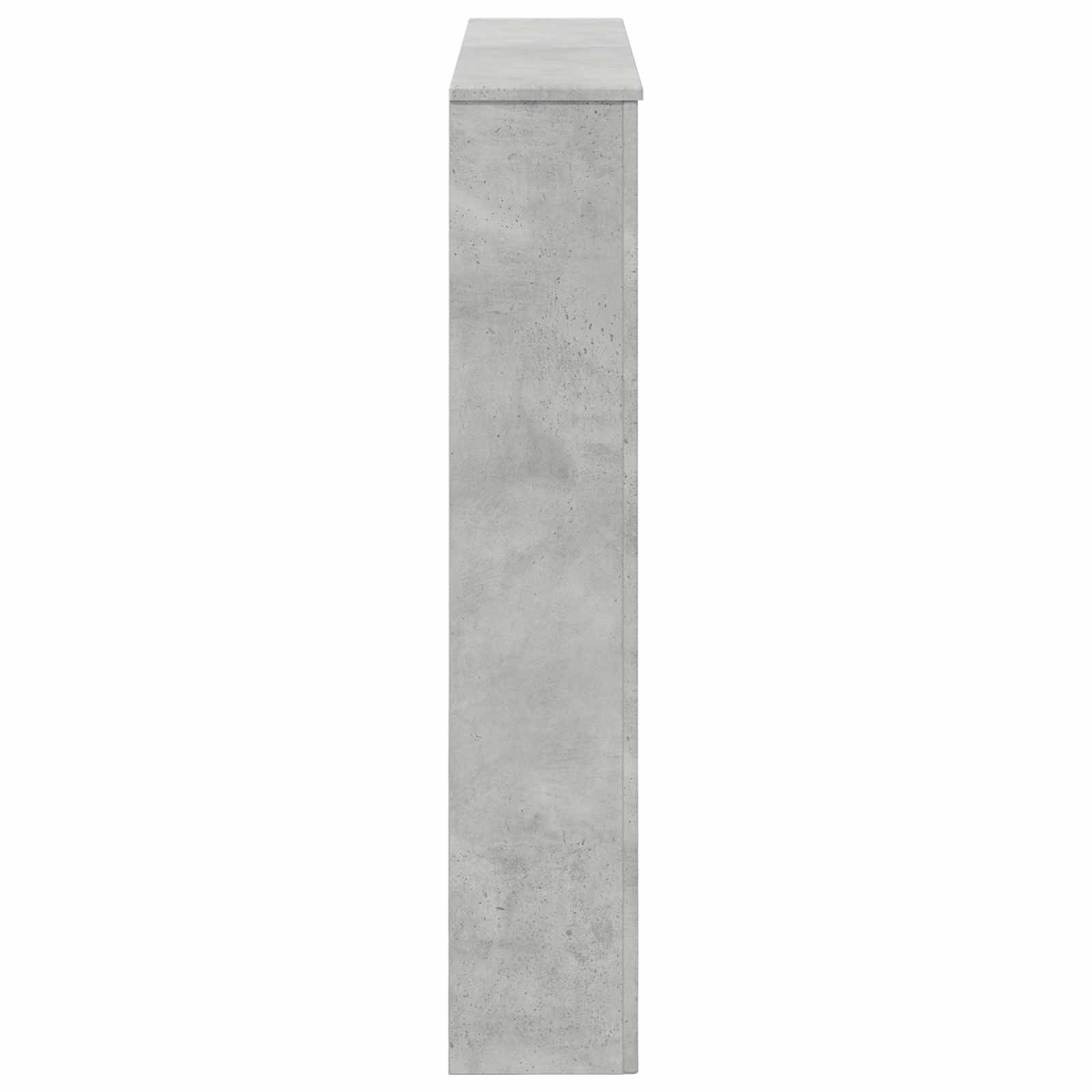 Haardomlijsting Betongrijs 102 x 20 x 102 cm Bewerkt hout is nu te koop bij PeponiXL, paradijselijk wonen!