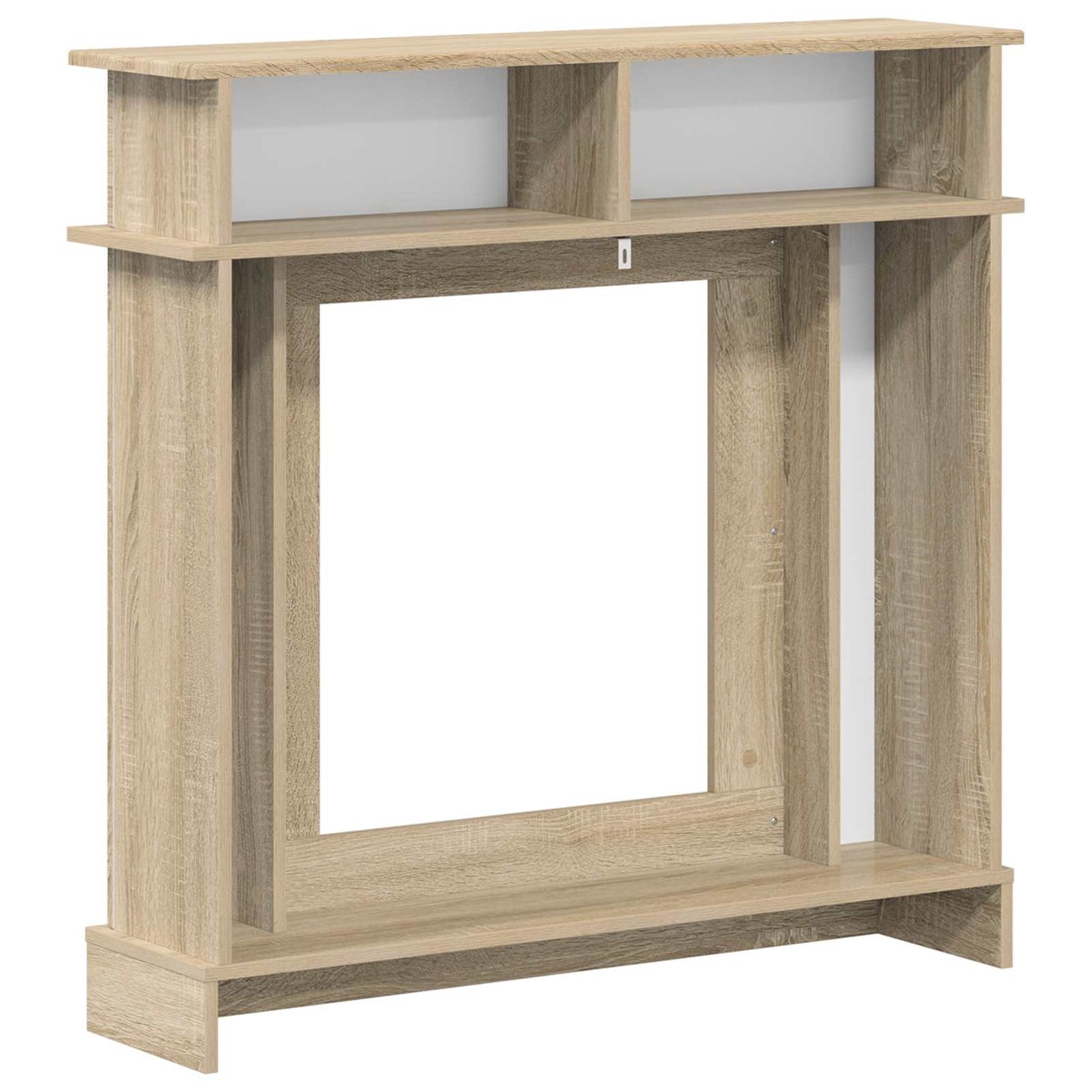 Haardomlijsting Sonoma 102 x 26 x 100 cm Bewerkt hout is nu te koop bij PeponiXL, paradijselijk wonen!