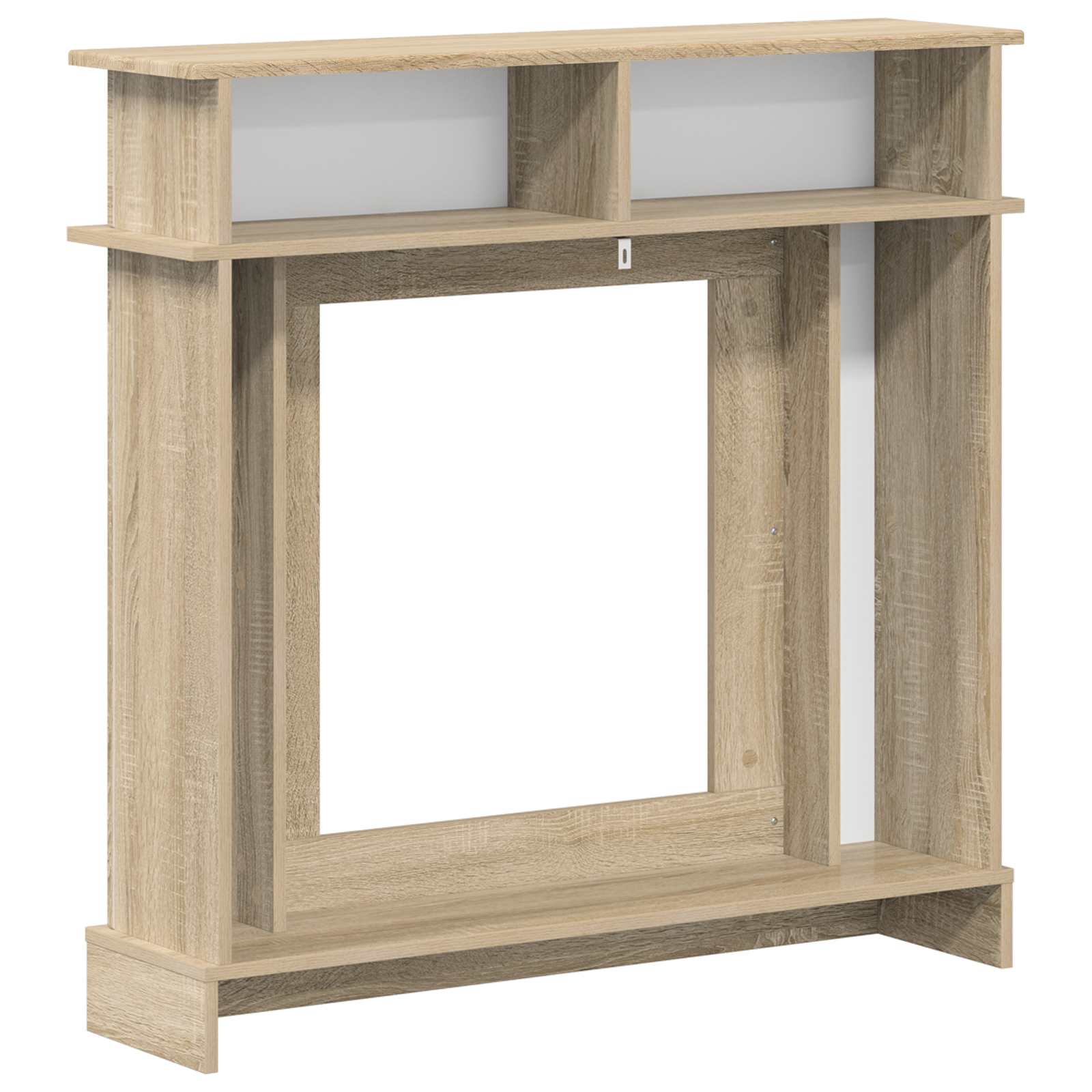 Haardomlijsting Sonoma 102 x 26 x 100 cm Bewerkt hout is nu te koop bij PeponiXL, paradijselijk wonen!