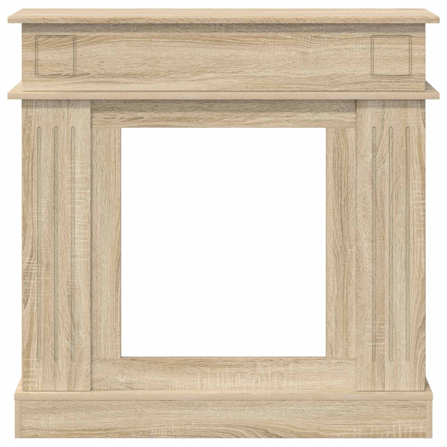 Haardomlijsting Sonoma 102 x 26 x 100 cm Bewerkt hout is nu te koop bij PeponiXL, paradijselijk wonen!