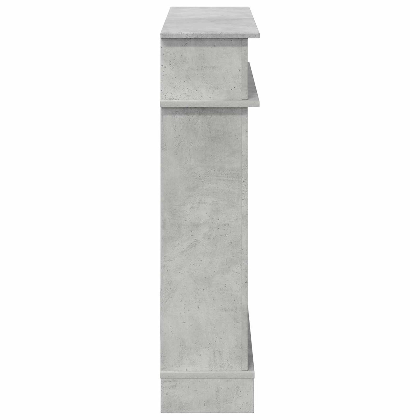 Haardomlijsting Betongrijs 102 x 26 x 100 cm Bewerkt hout is nu te koop bij PeponiXL, paradijselijk wonen!