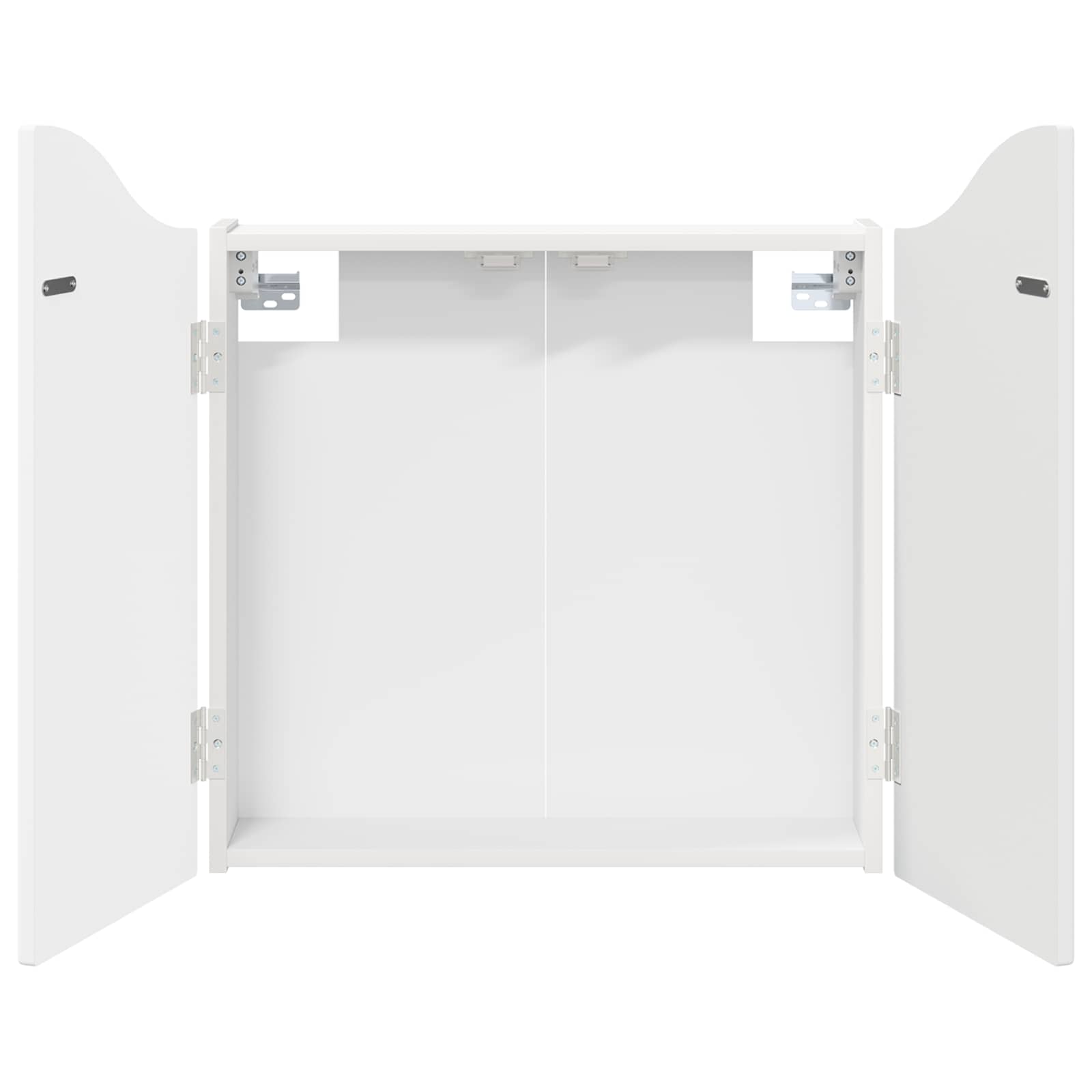 Dartbord Kabinet Wit 56 x 12 x 63 cm Bewerkt hout is nu te koop bij PeponiXL, paradijselijk wonen!