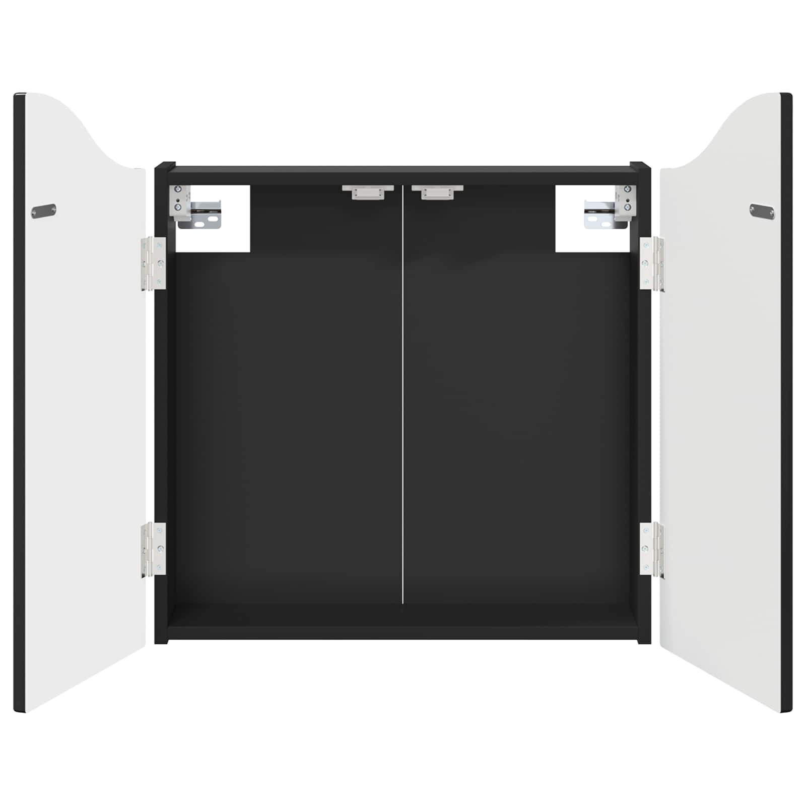 Dartbord Kabinet Zwart 56 x 12 x 63 cm Bewerkt hout is nu te koop bij PeponiXL, paradijselijk wonen!