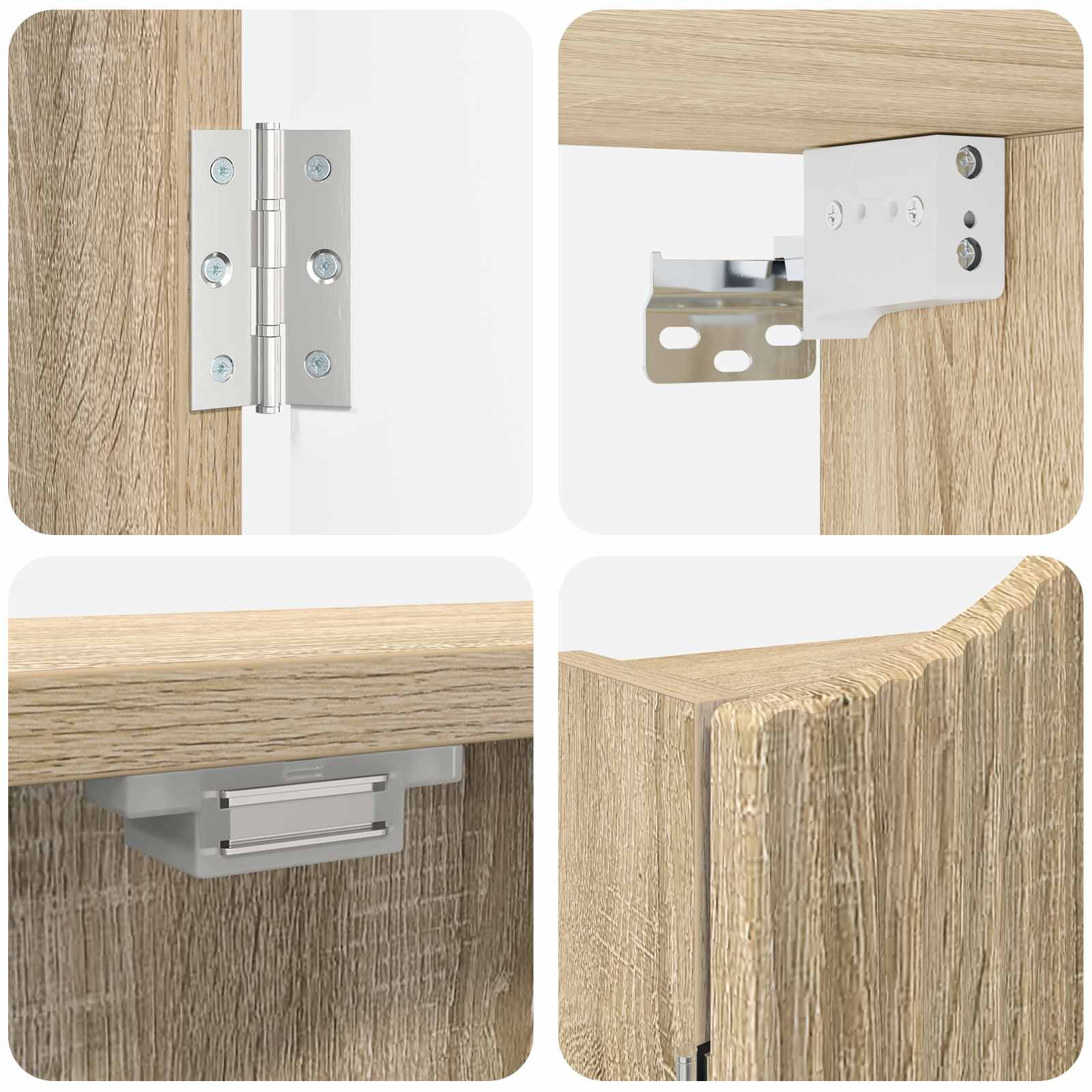 Dartbord Kabinet Sonoma Eiken 56 x 12 x 63 cm Bewerkt hout is nu te koop bij PeponiXL, paradijselijk wonen!