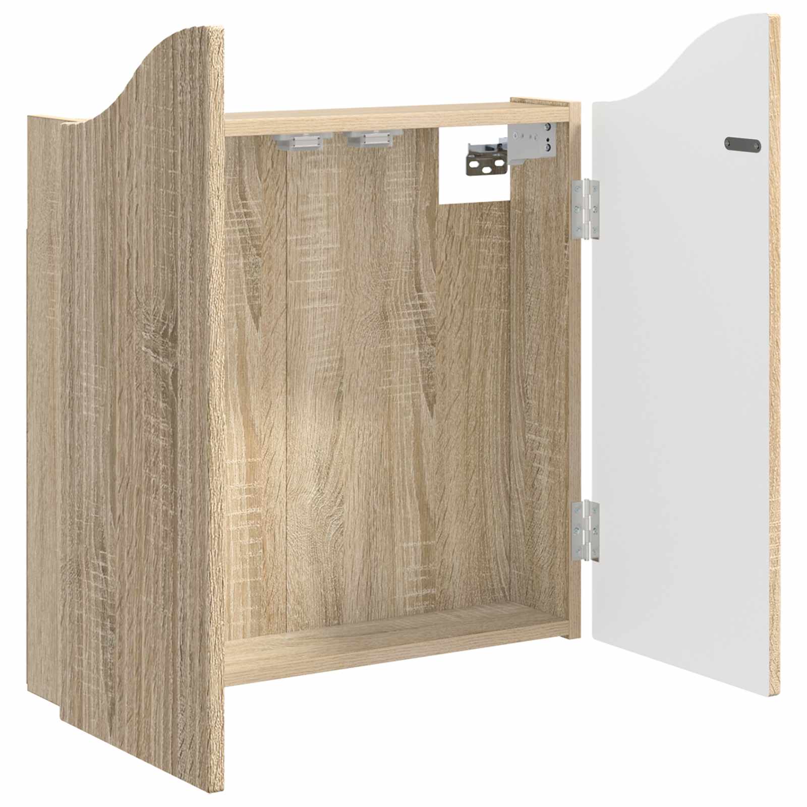 Dartbord Kabinet Sonoma Eiken 56 x 12 x 63 cm Bewerkt hout is nu te koop bij PeponiXL, paradijselijk wonen!