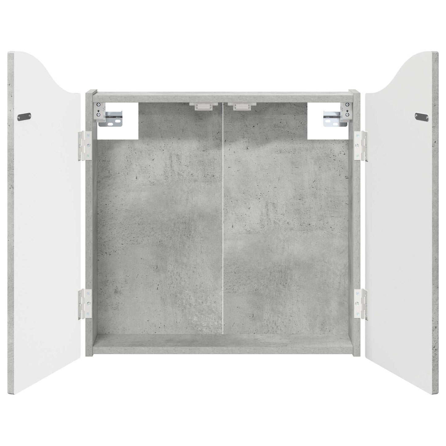 Dartbord Kabinet Betongrijs 56 x 12 x 63 cm Bewerkt hout is nu te koop bij PeponiXL, paradijselijk wonen!