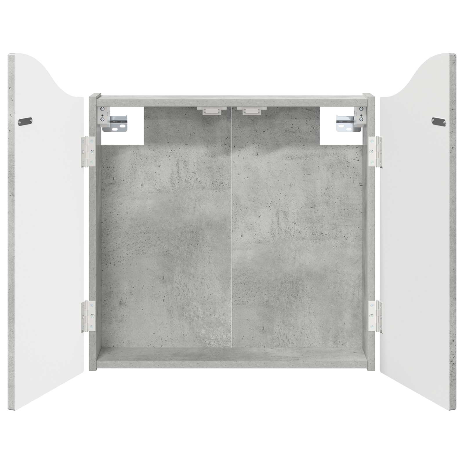 Dartbord Kabinet Betongrijs 56 x 12 x 63 cm Bewerkt hout is nu te koop bij PeponiXL, paradijselijk wonen!