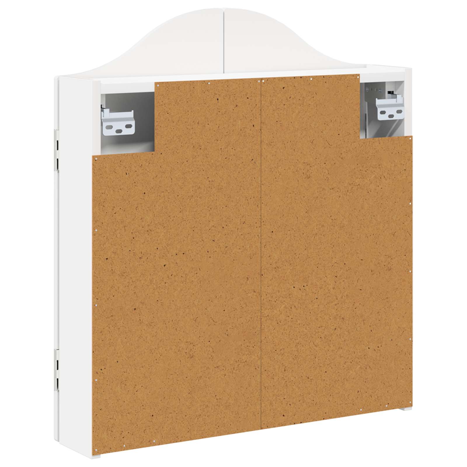 Dartbord Kabinet Glanzend Wit 56 x 12 x 63 cm Bewerkt hout is nu te koop bij PeponiXL, paradijselijk wonen!