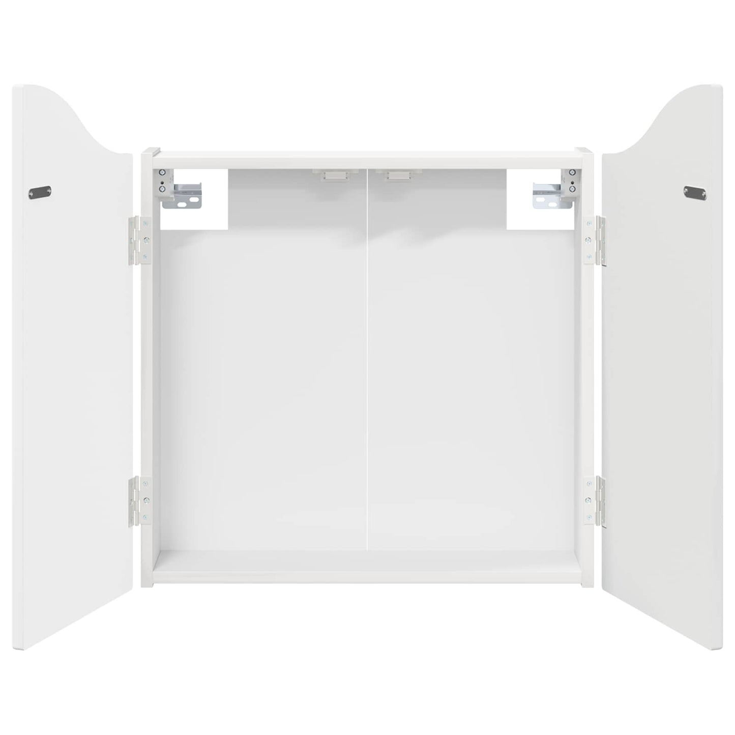 Dartbord Kabinet Glanzend Wit 56 x 12 x 63 cm Bewerkt hout is nu te koop bij PeponiXL, paradijselijk wonen!