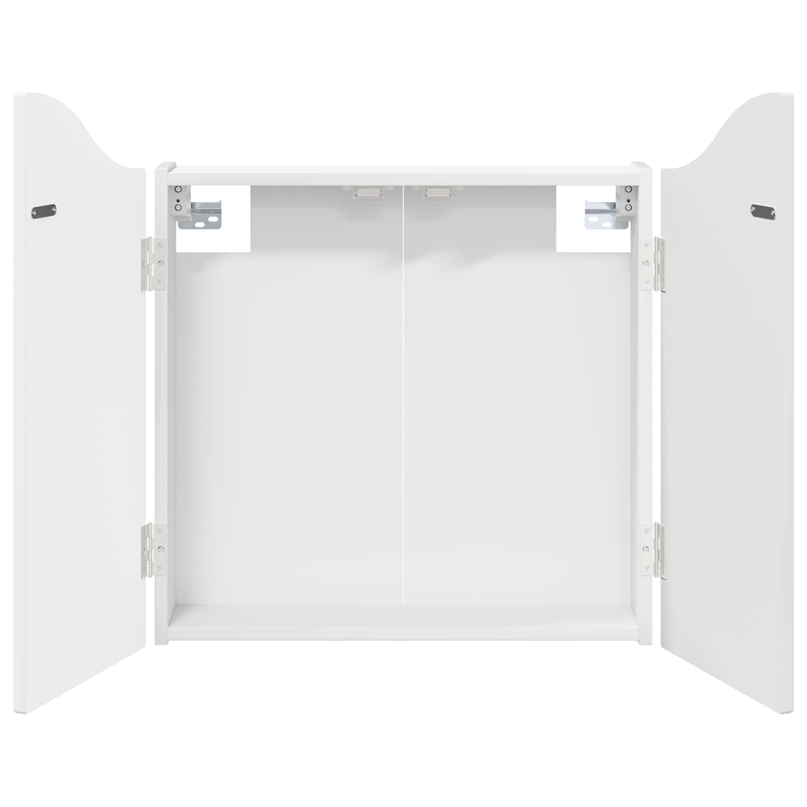 Dartbord Kabinet Glanzend Wit 56 x 12 x 63 cm Bewerkt hout is nu te koop bij PeponiXL, paradijselijk wonen!