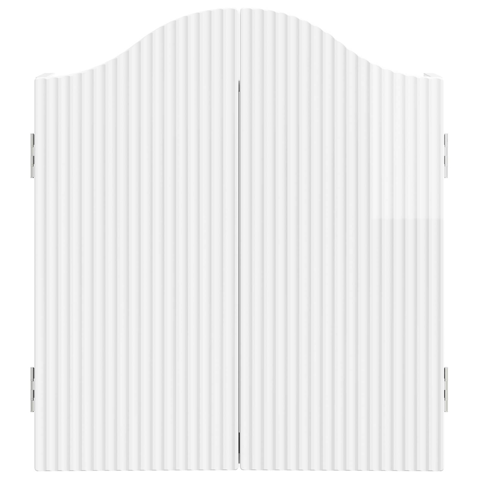 Dartbord Kabinet Glanzend Wit 56 x 12 x 63 cm Bewerkt hout is nu te koop bij PeponiXL, paradijselijk wonen!