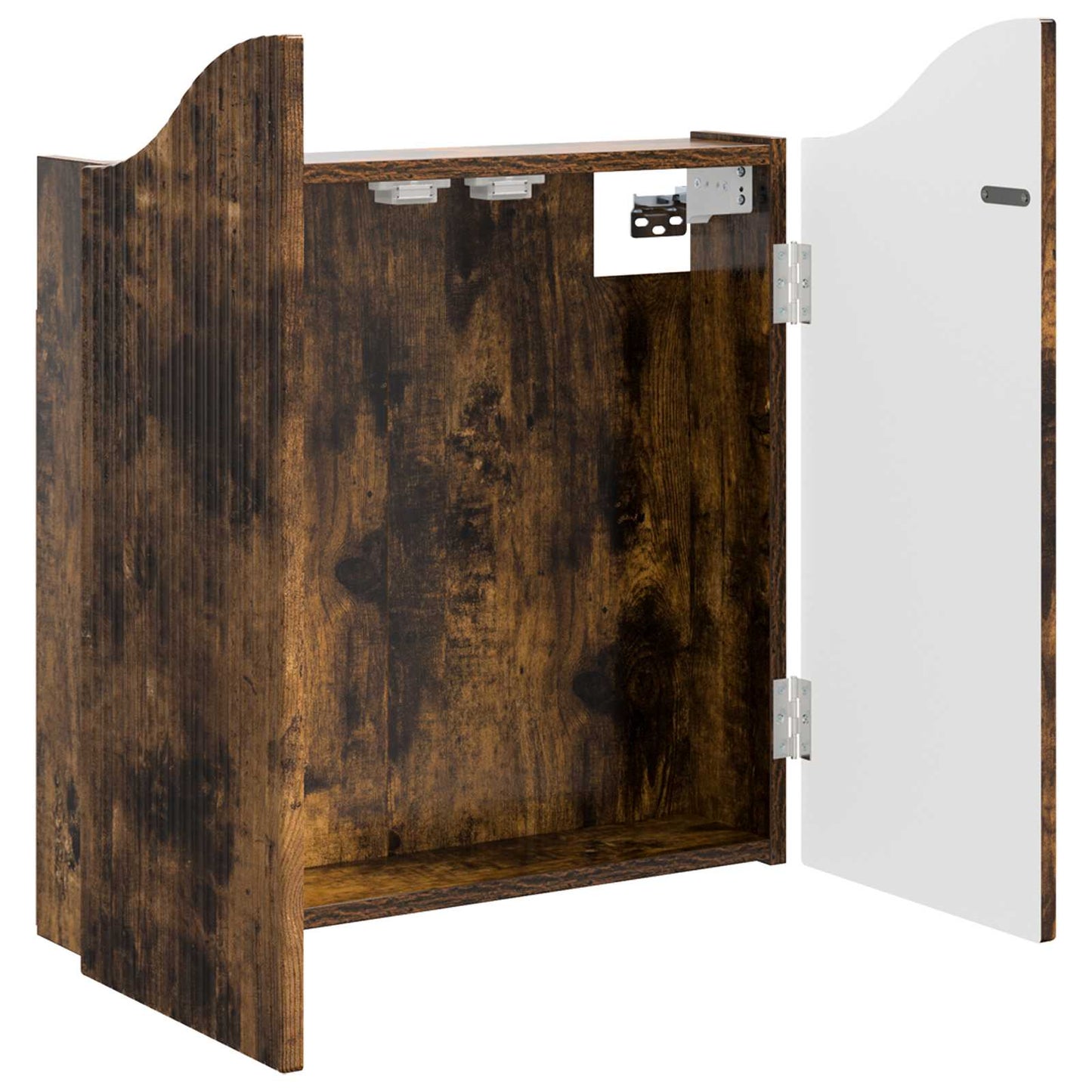 Dartbord Kabinet Gerookt eiken 56 x 12 x 63 cm Bewerkt hout is nu te koop bij PeponiXL, paradijselijk wonen!