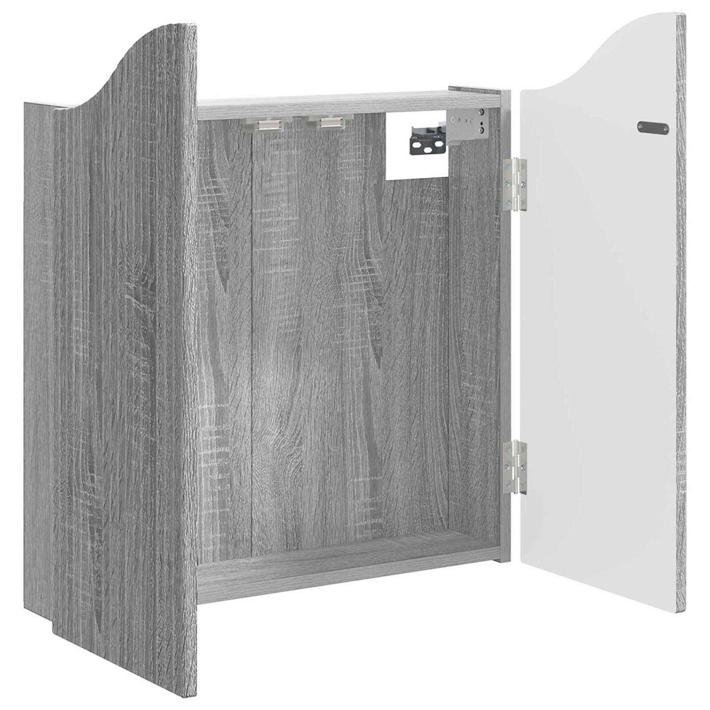 Dartbord Kabinet Grijs Sonoma 56 x 12 x 63 cm Bewerkt hout is nu te koop bij PeponiXL, paradijselijk wonen!