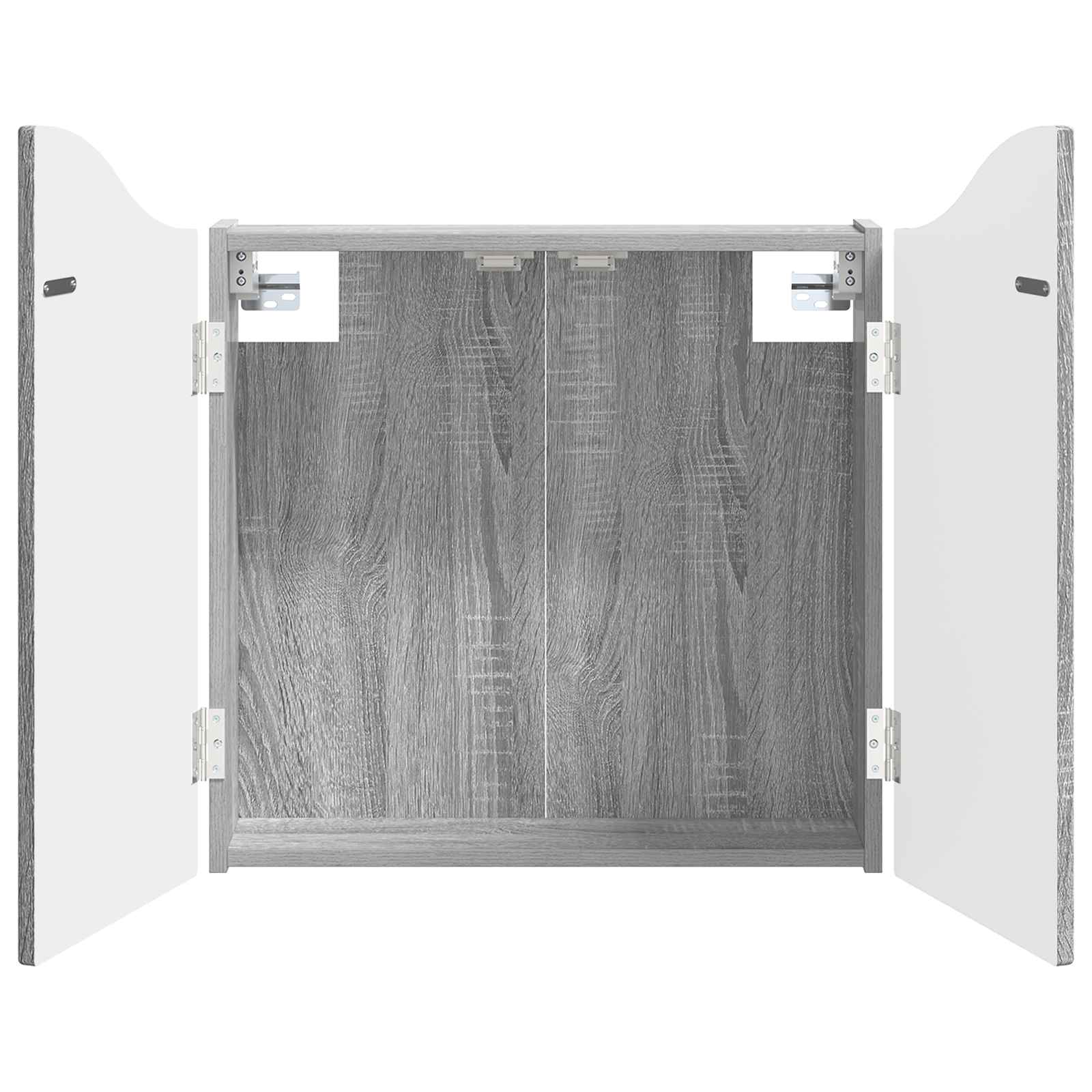 Dartbord Kabinet Grijs Sonoma 56 x 12 x 63 cm Bewerkt hout is nu te koop bij PeponiXL, paradijselijk wonen!