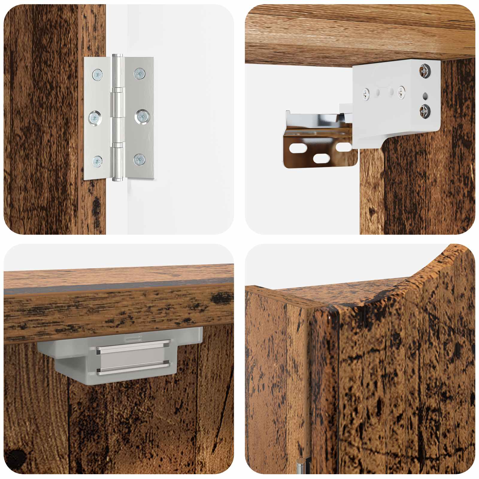 Dartbord Kabinet Oud hout 56 x 12 x 63 cm Bewerkt hout is nu te koop bij PeponiXL, paradijselijk wonen!