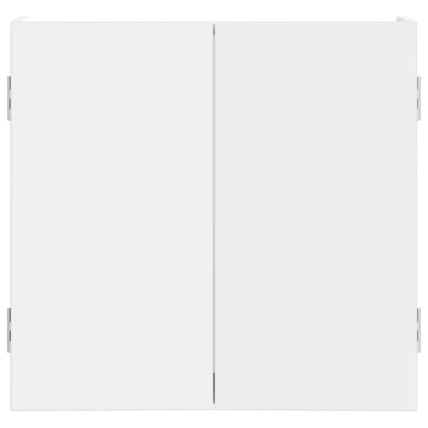Dartbord Kabinet Wit 56 x 12 x 53,5 cm Bewerkt hout is nu te koop bij PeponiXL, paradijselijk wonen!