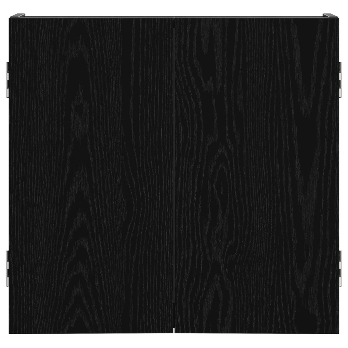 Dartbord Kabinet Zwart eiken 56 x 12 x 53,5 cm Bewerkt hout is nu te koop bij PeponiXL, paradijselijk wonen!