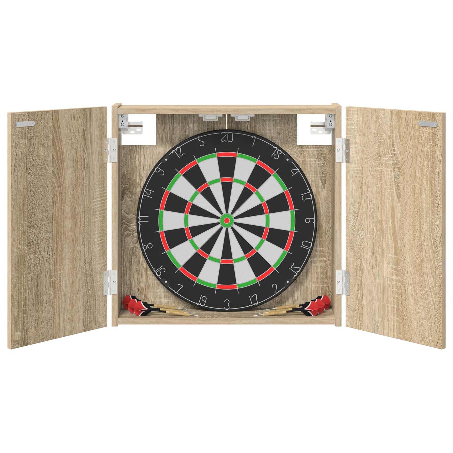 Dartbord Kabinet Sonoma Eiken 56 x 12 x 53,5 cm Bewerkt hout is nu te koop bij PeponiXL, paradijselijk wonen!