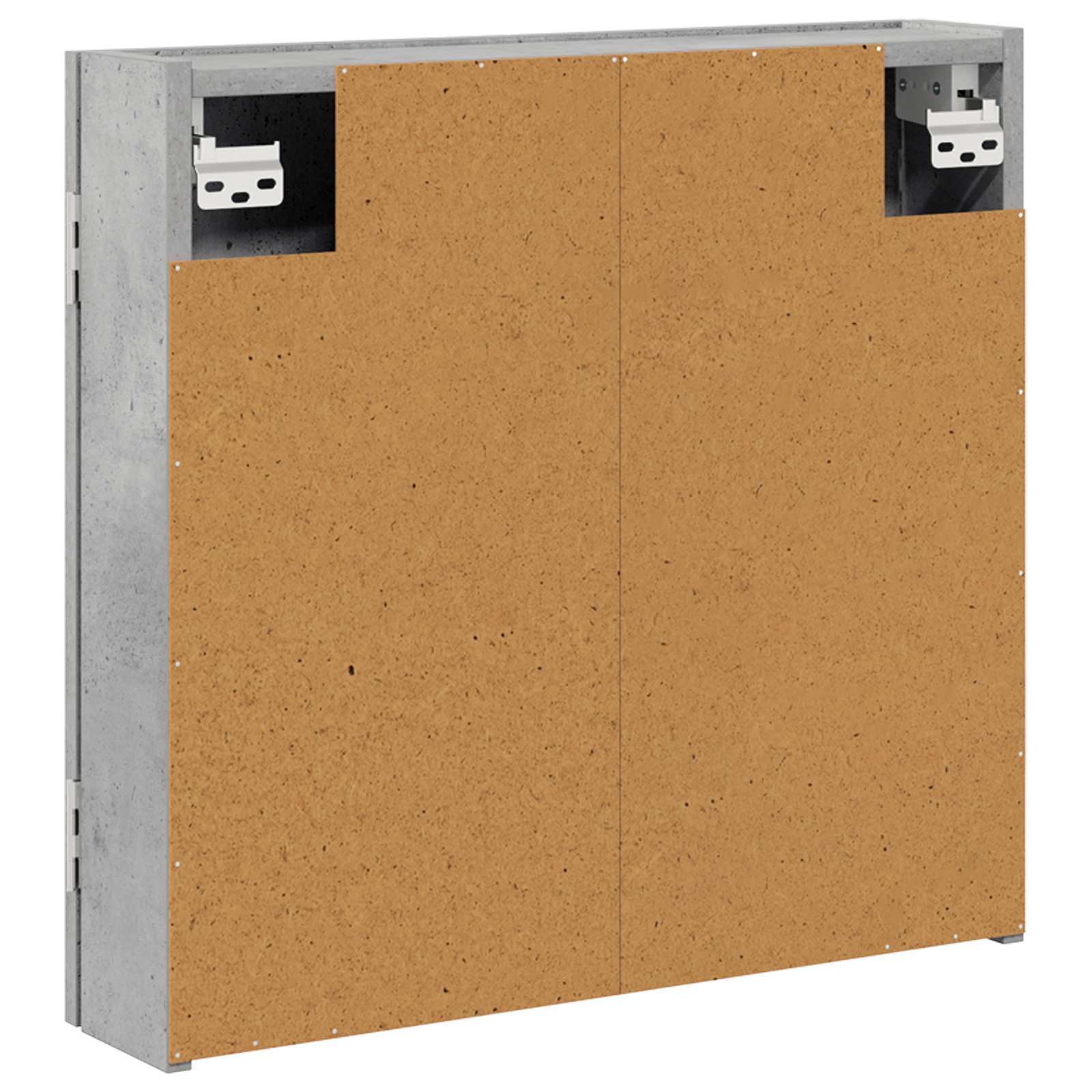 Dartbord Kabinet Betongrijs 56 x 12 x 53,5 cm Bewerkt hout is nu te koop bij PeponiXL, paradijselijk wonen!