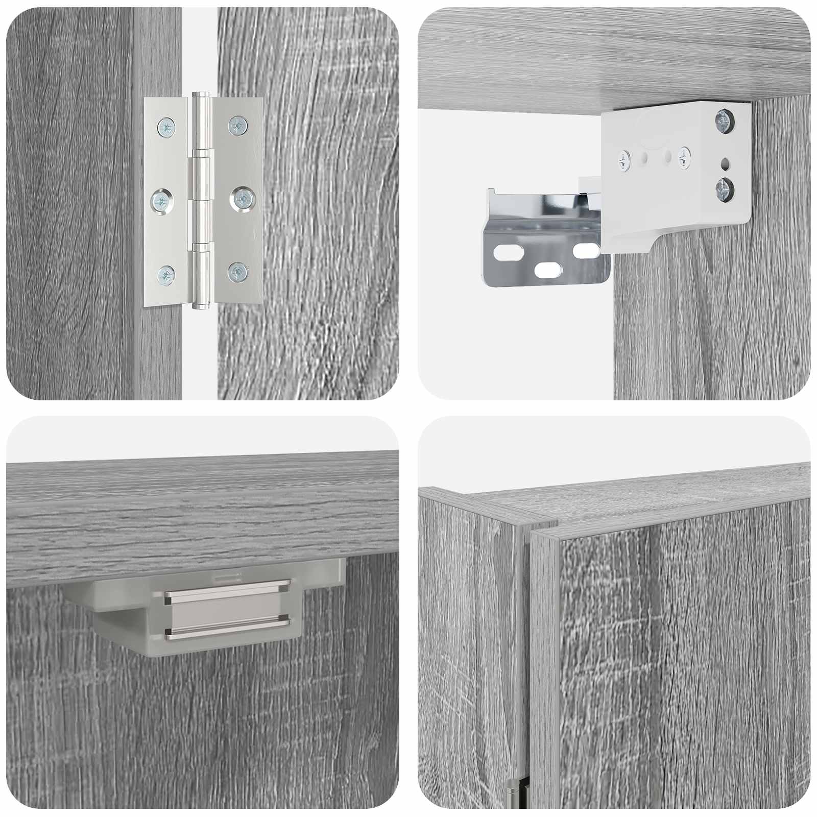 Dartbord Kabinet Grijs Sonoma 56 x 12 x 53,5 cm Bewerkt hout is nu te koop bij PeponiXL, paradijselijk wonen!