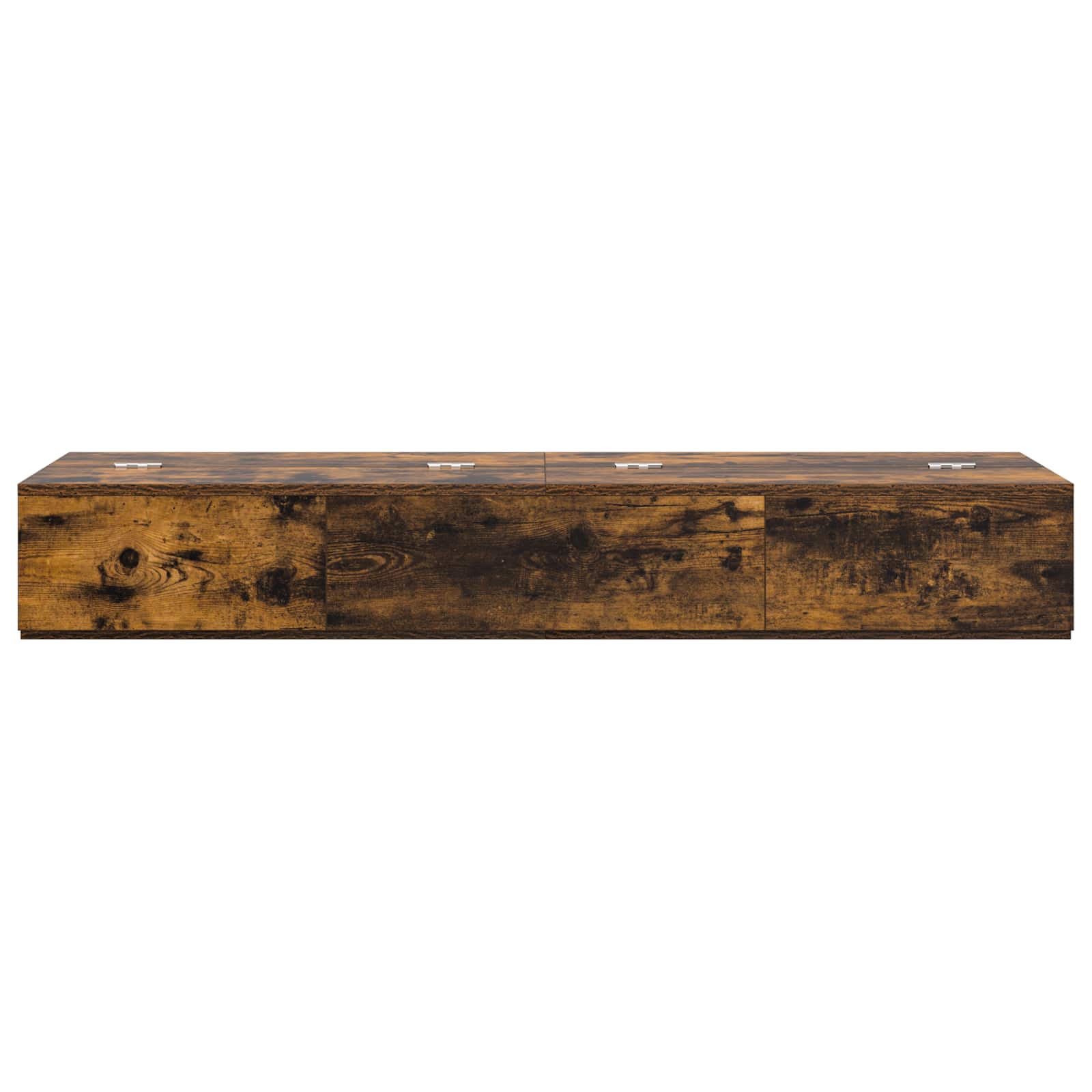 studiobureau Gerookt eiken 152 x 40 x 19,5 cm Bewerkt hout is nu te koop bij PeponiXL, paradijselijk wonen!