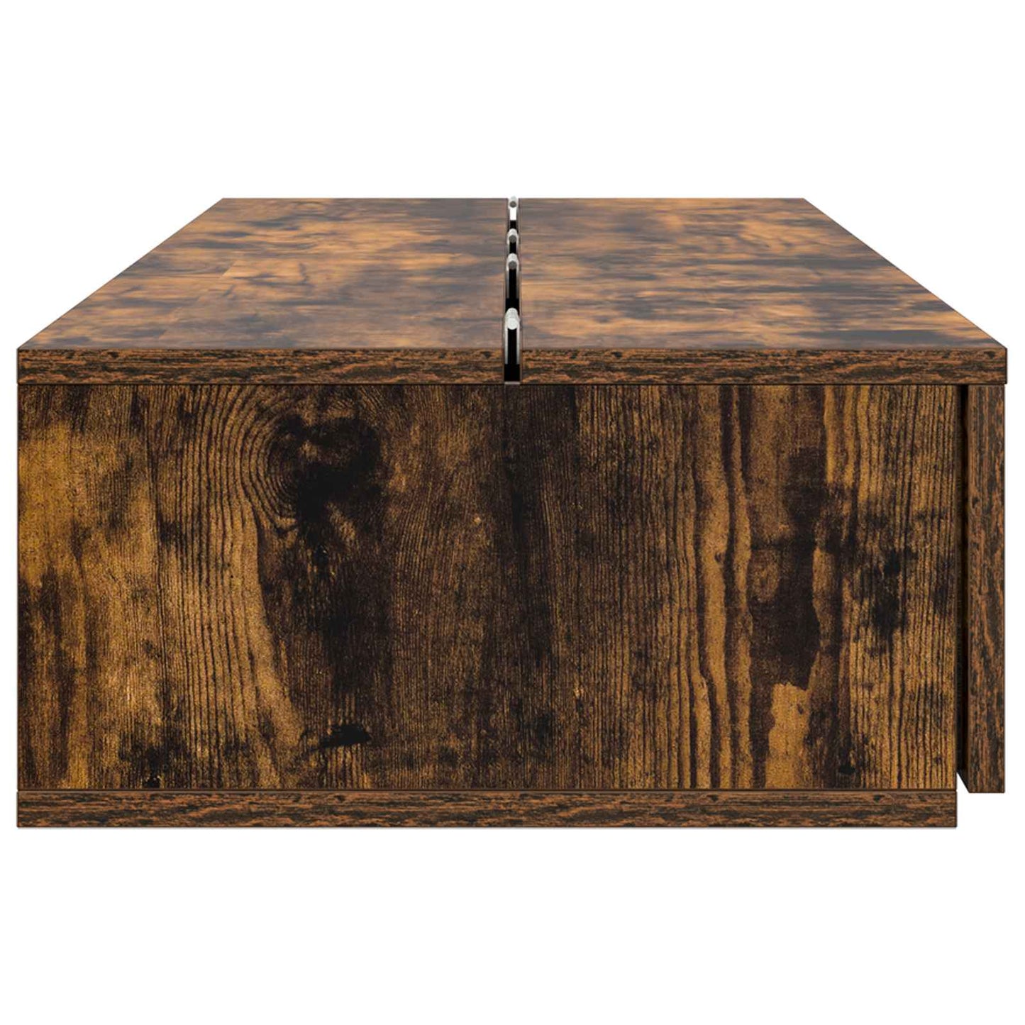 studiobureau Gerookt eiken 152 x 40 x 19,5 cm Bewerkt hout is nu te koop bij PeponiXL, paradijselijk wonen!