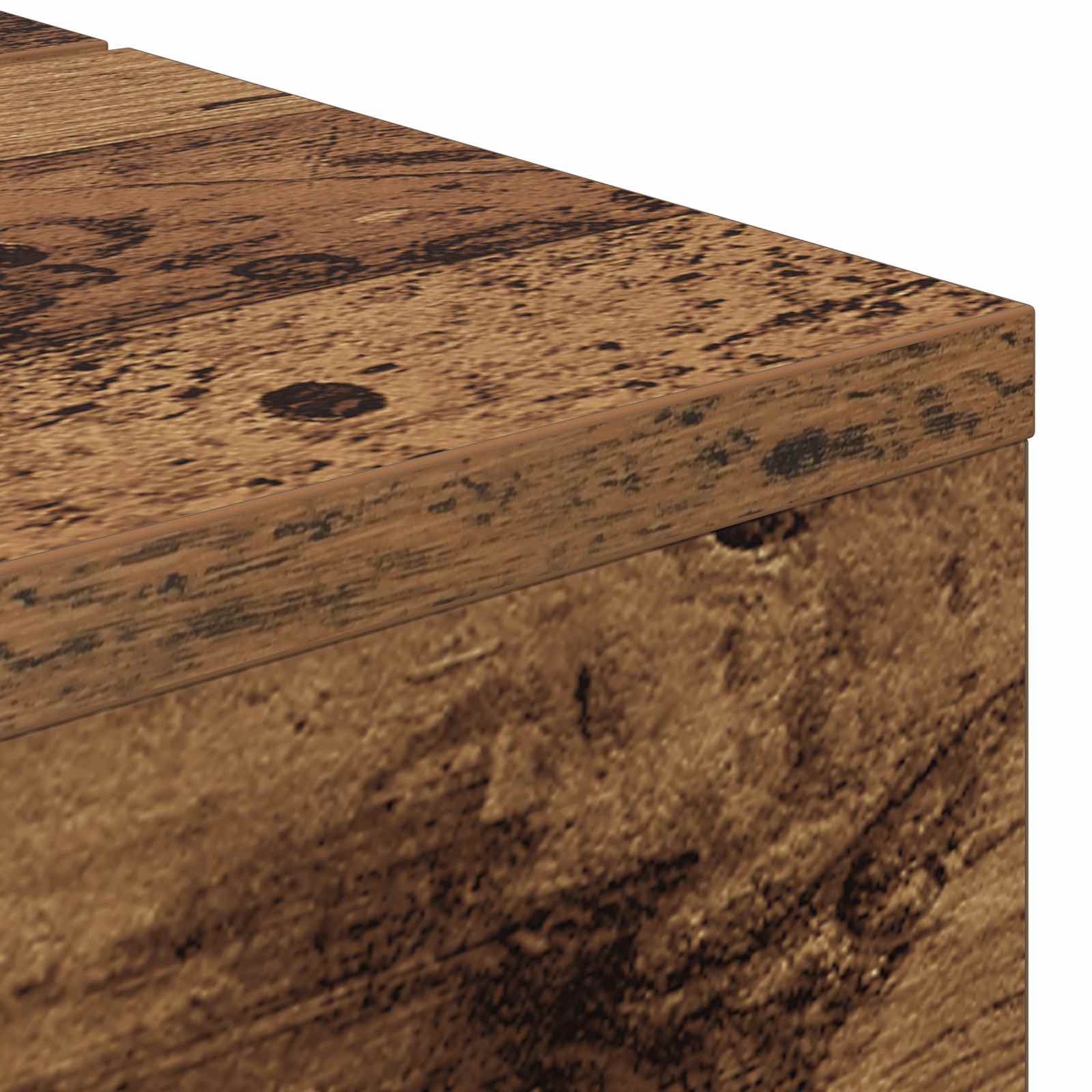 studiobureau Oud hout 152 x 40 x 19,5 cm Bewerkt hout is nu te koop bij PeponiXL, paradijselijk wonen!