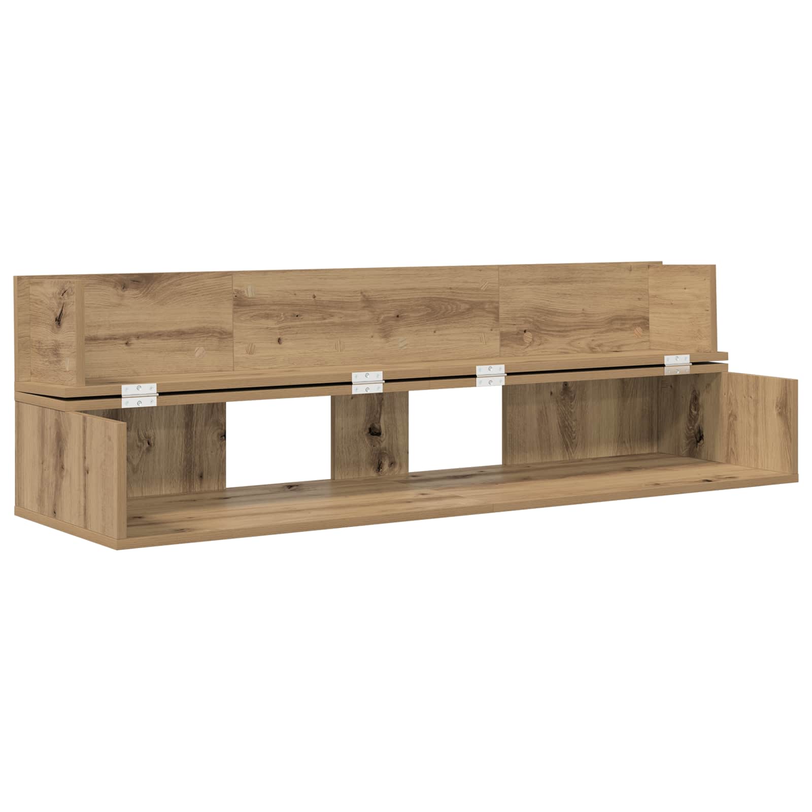 studiobureau Artisanaal eiken 152 x 40 x 19,5 cm Bewerkt hout is nu te koop bij PeponiXL, paradijselijk wonen!