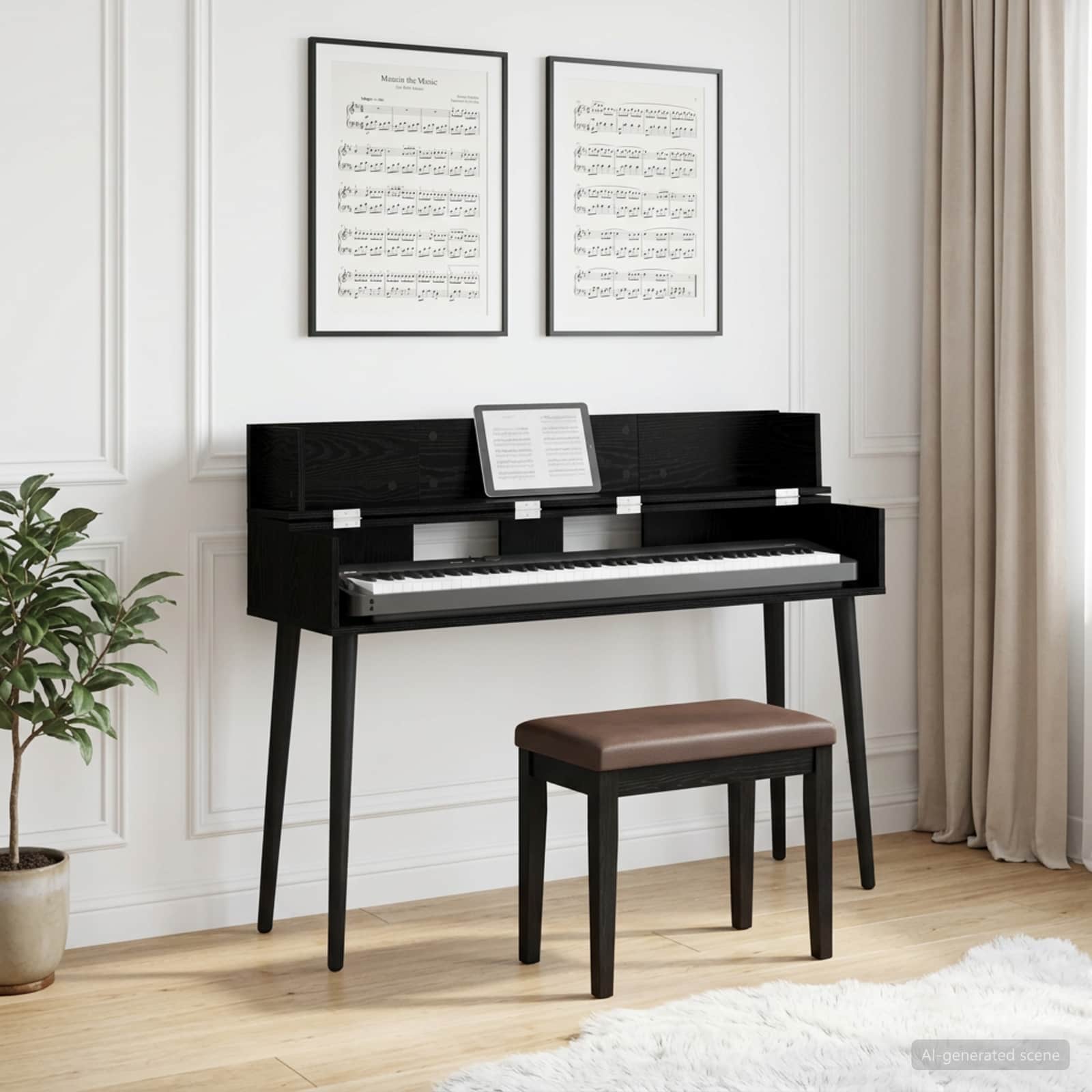 studiobureau Zwart eiken 130 x 40 x 19,5 cm Bewerkt hout is nu te koop bij PeponiXL, paradijselijk wonen!
