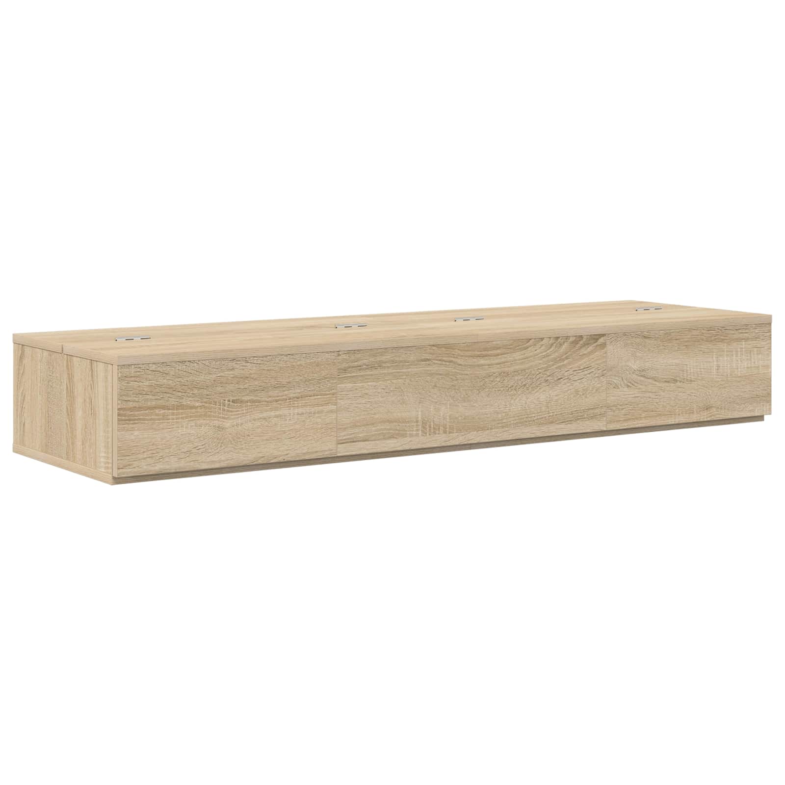 studiobureau Sonoma 130 x 40 x 19,5 cm Bewerkt hout is nu te koop bij PeponiXL, paradijselijk wonen!