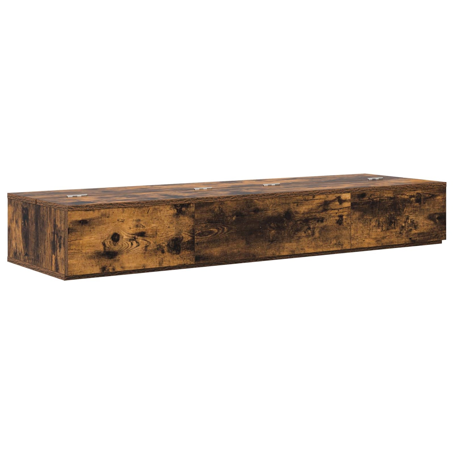 studiobureau Gerookt eiken 130 x 40 x 19,5 cm Bewerkt hout is nu te koop bij PeponiXL, paradijselijk wonen!