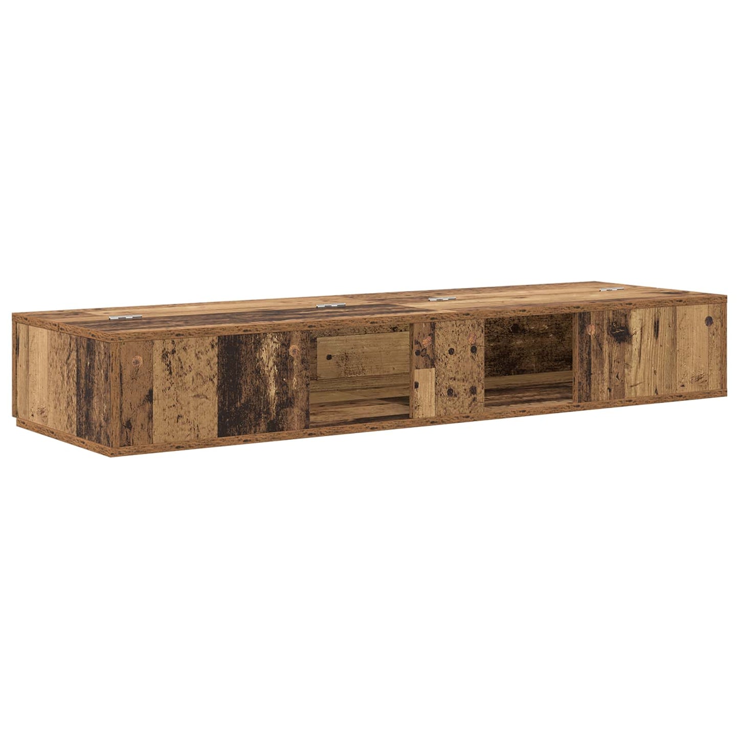 studiobureau Oud hout 130 x 40 x 19,5 cm Bewerkt hout is nu te koop bij PeponiXL, paradijselijk wonen!