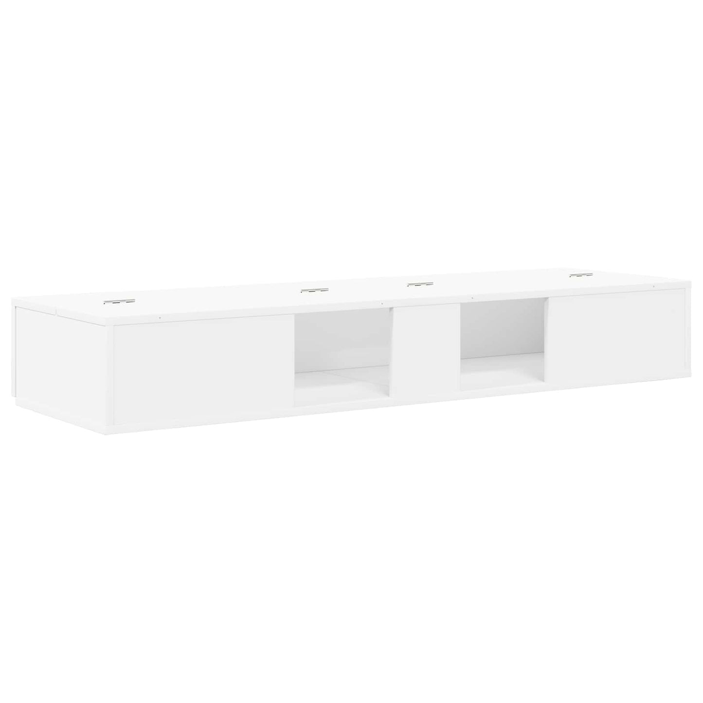 studiobureau Wit 110 x 40 x 19,5 cm Bewerkt hout is nu te koop bij PeponiXL, paradijselijk wonen!