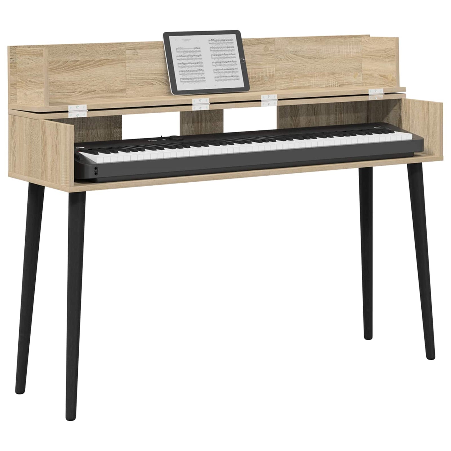 studiobureau Sonoma 110 x 40 x 19,5 cm Bewerkt hout is nu te koop bij PeponiXL, paradijselijk wonen!