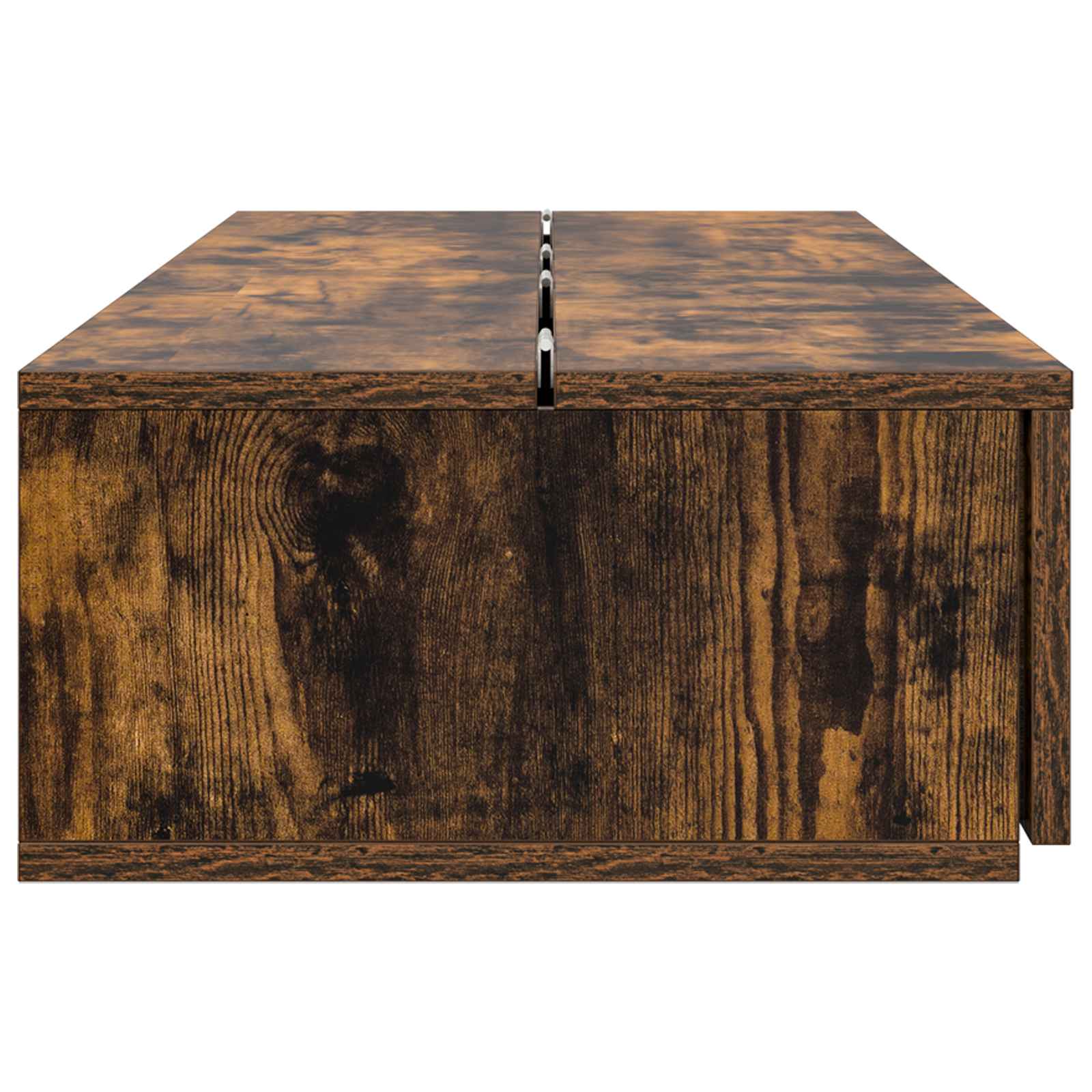 studiobureau Gerookt eiken 110 x 40 x 19,5 cm Bewerkt hout is nu te koop bij PeponiXL, paradijselijk wonen!