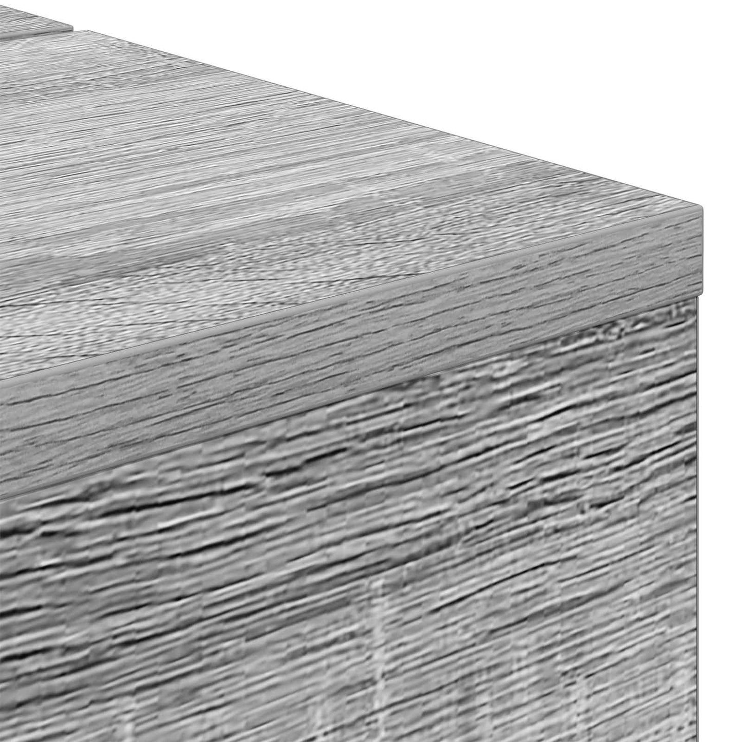 studiobureau Grijs Sonoma 110 x 40 x 19,5 cm Bewerkt hout is nu te koop bij PeponiXL, paradijselijk wonen!