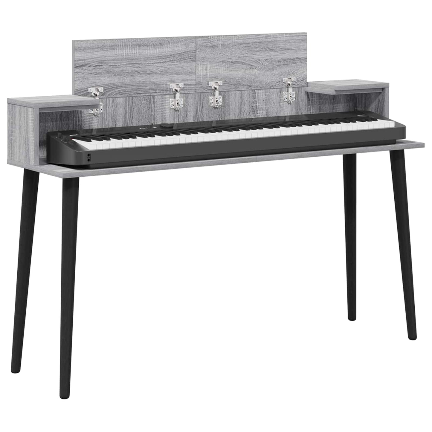 studiobureau Grijs Sonoma 152 x 36 x 19,5 cm Bewerkt hout is nu te koop bij PeponiXL, paradijselijk wonen!