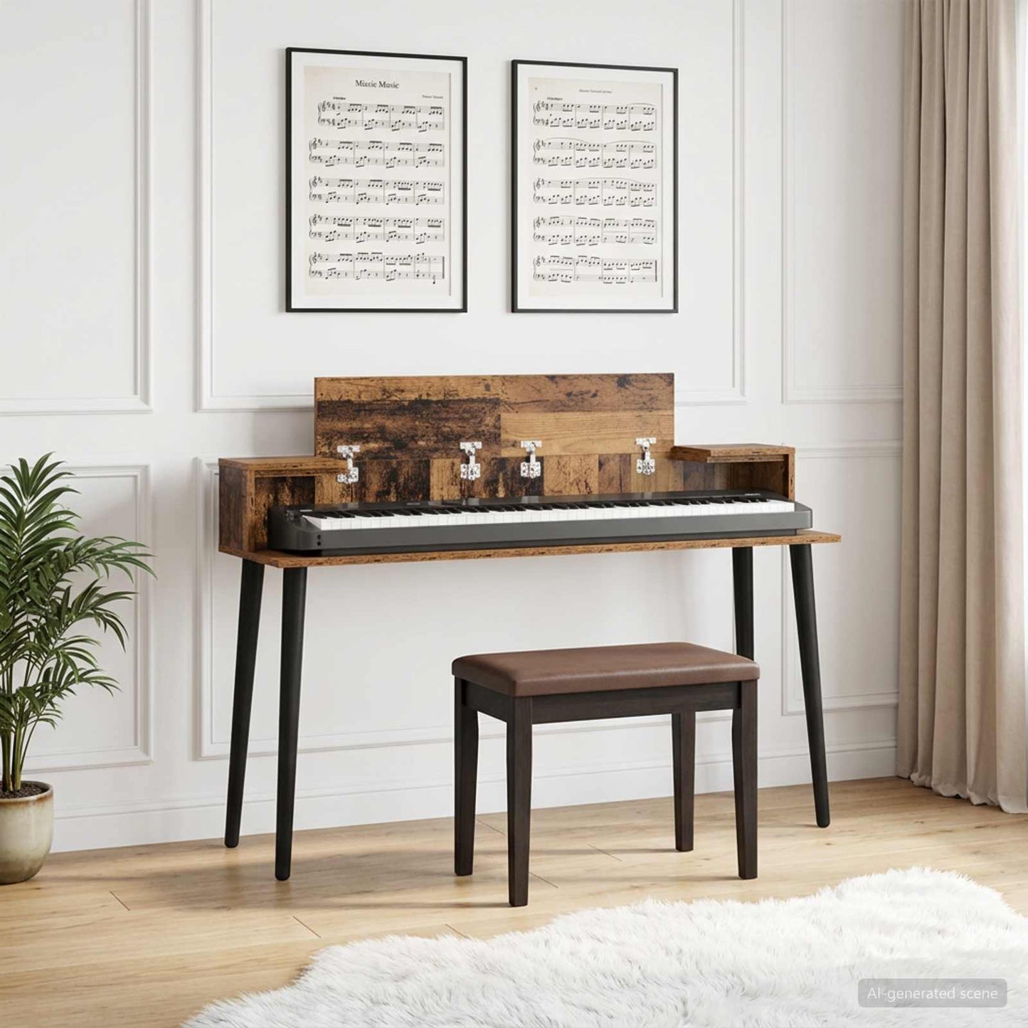 studiobureau Oud hout 152 x 36 x 19,5 cm Bewerkt hout is nu te koop bij PeponiXL, paradijselijk wonen!